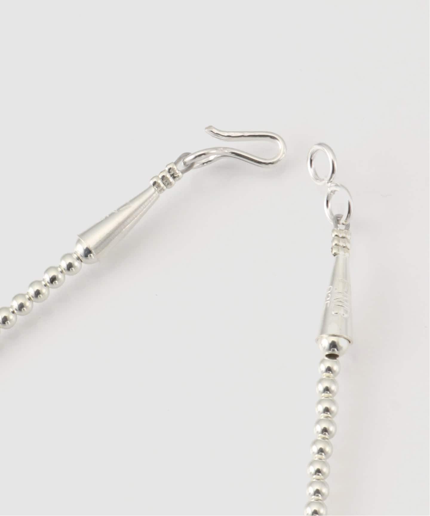 ERICKA NICOLAS BEGAY ナバホパール 3mm/35cm ネックレス（ネックレス