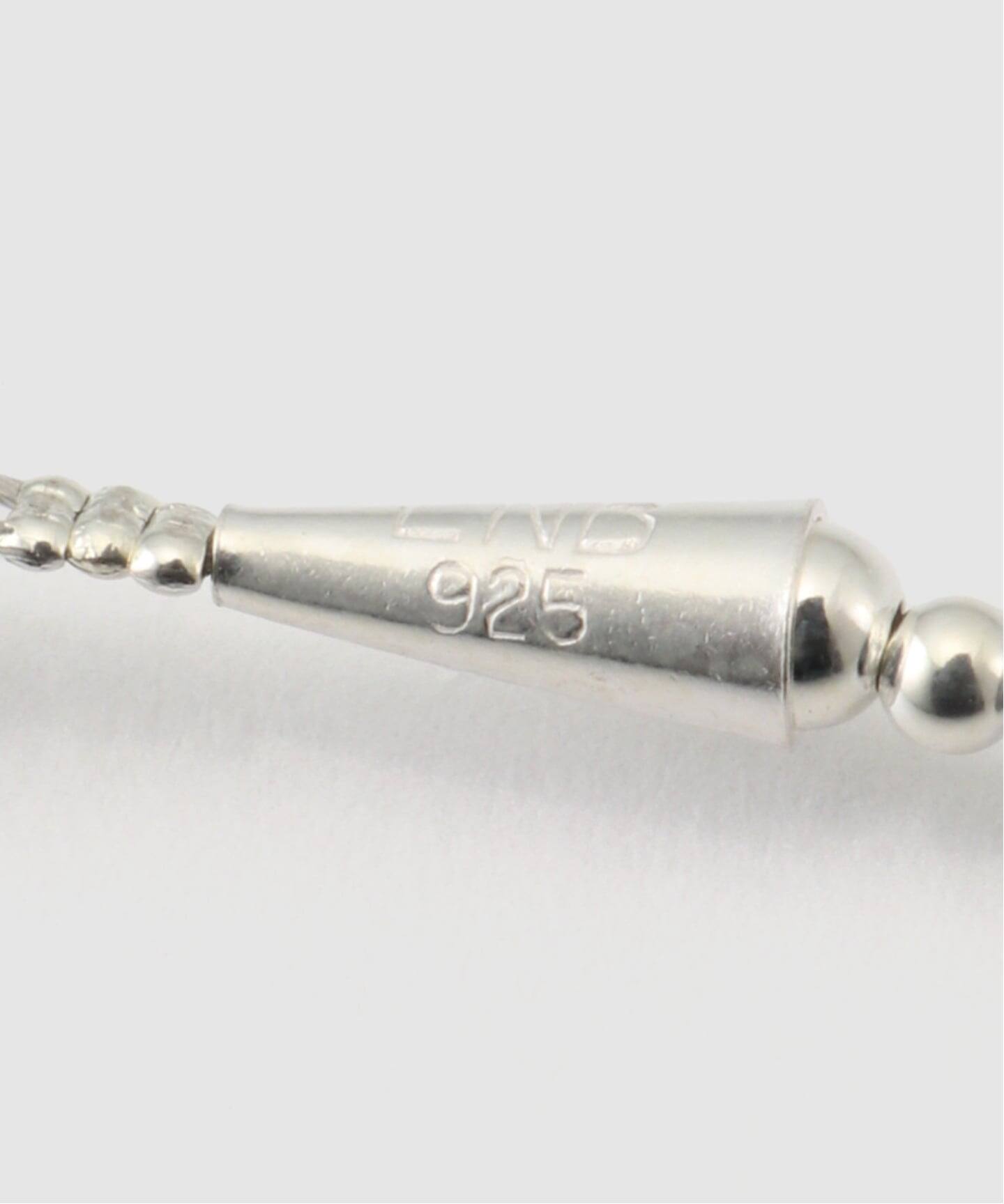 ERICKA NICOLAS BEGAY ナバホパール 3mm/35cm ネックレス（ネックレス
