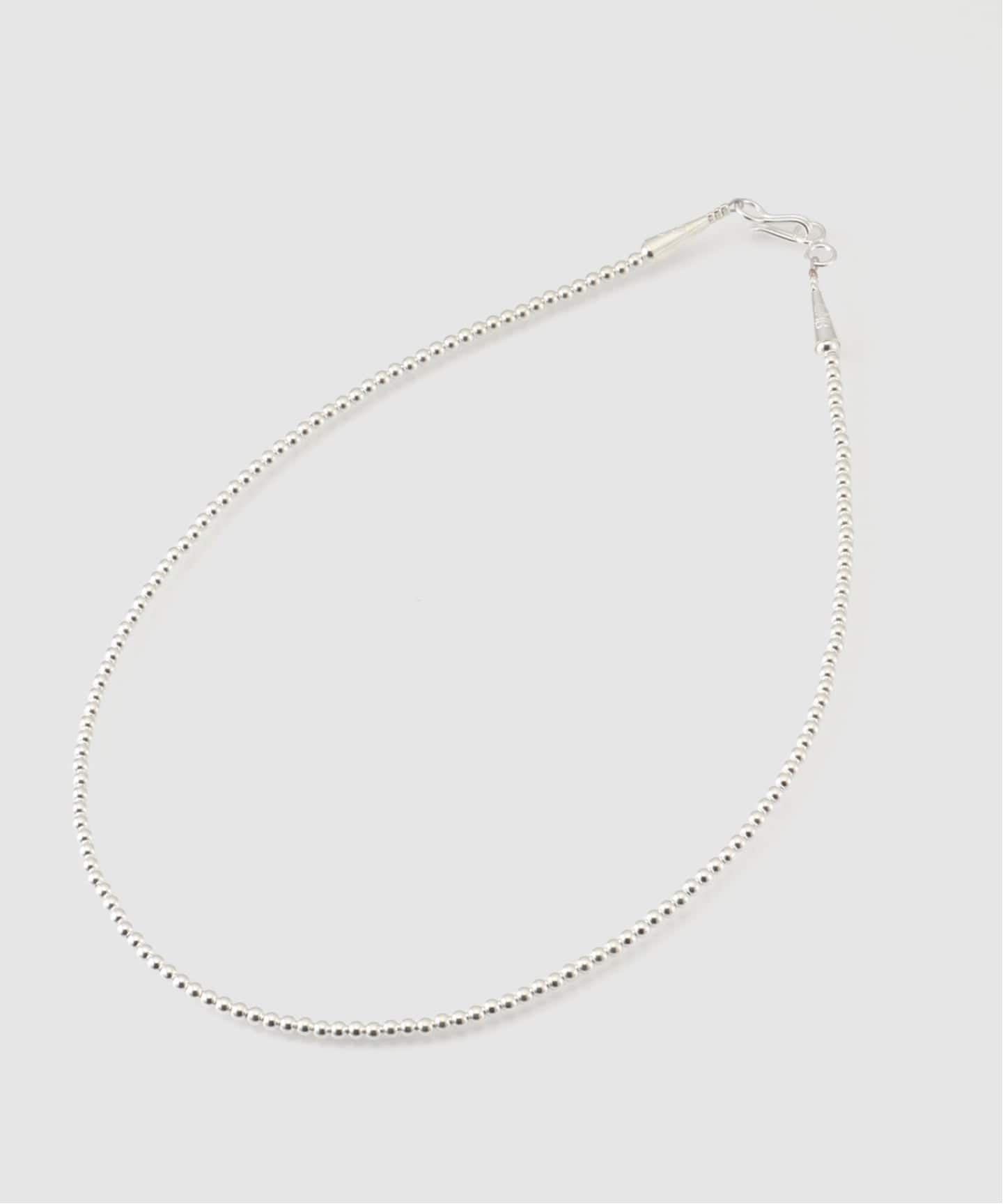 ERICKA NICOLAS BEGAY ナバホパール 3mm/45cm ネックレス（ネックレス