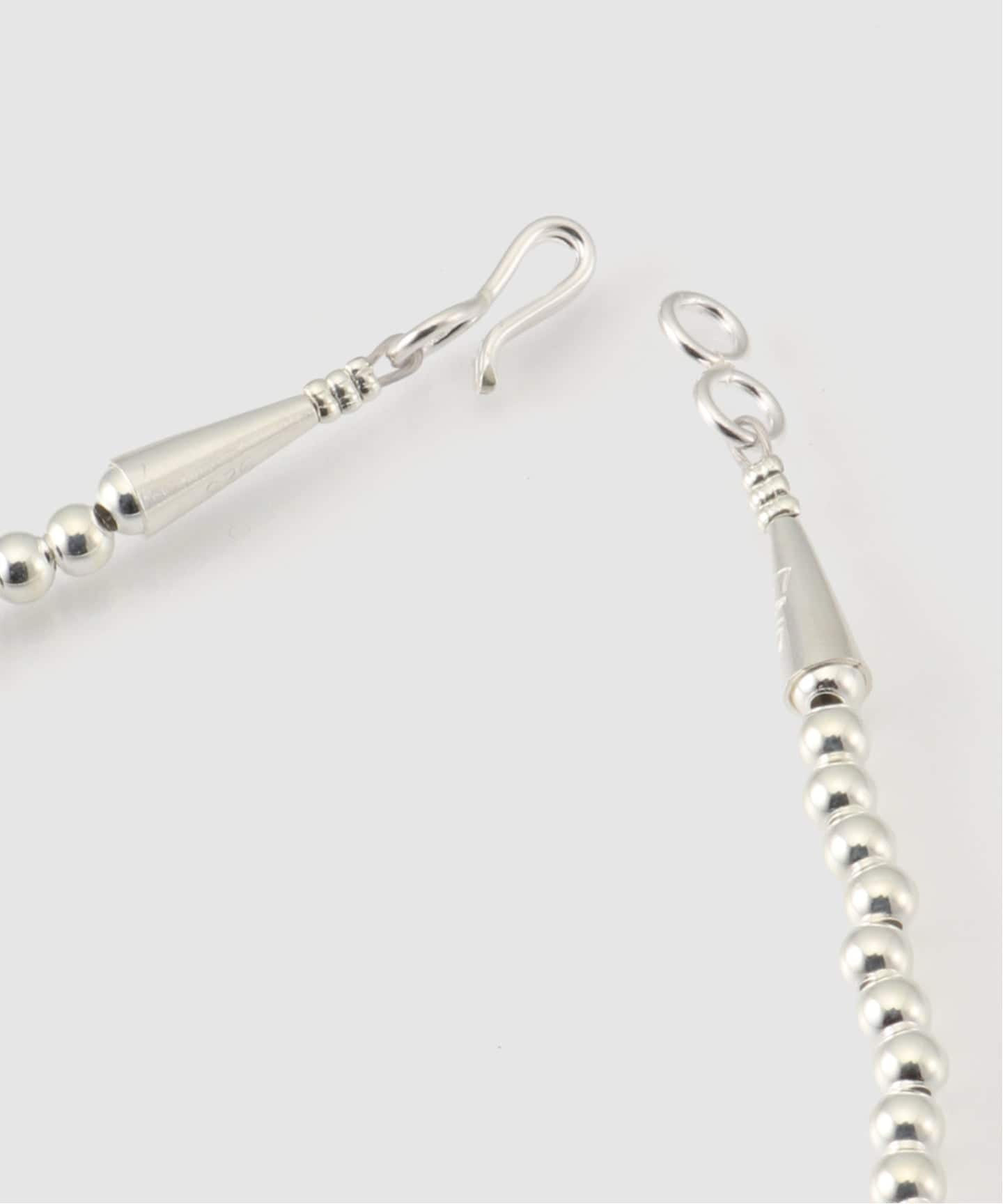 ERICKA NICOLAS BEGAY ナバホパール 4mm/45cm ネックレス（ネックレス