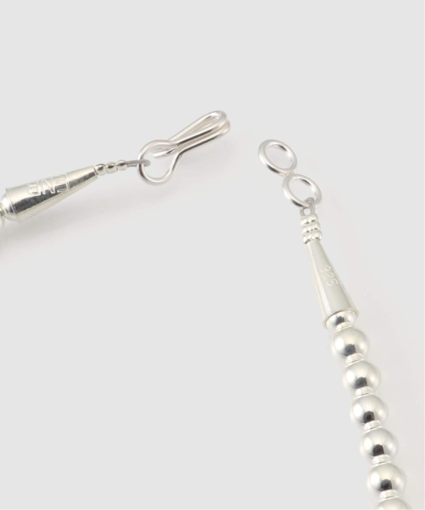 ERICKA NICOLAS BEGAY ナバホパール 5mm/40cm ネックレス（ネックレス