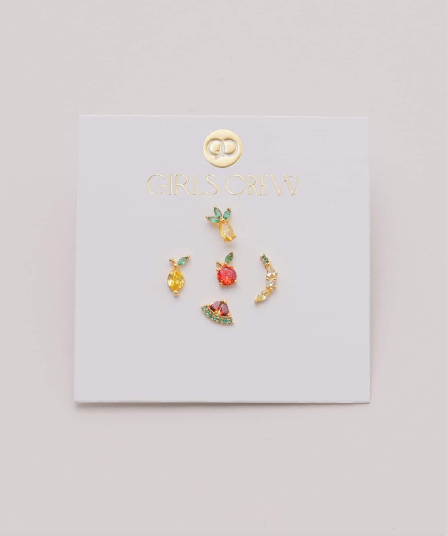 WEB限定/追加予約》Girlscrew/ガールズクルー Tropical Fruit ピアス