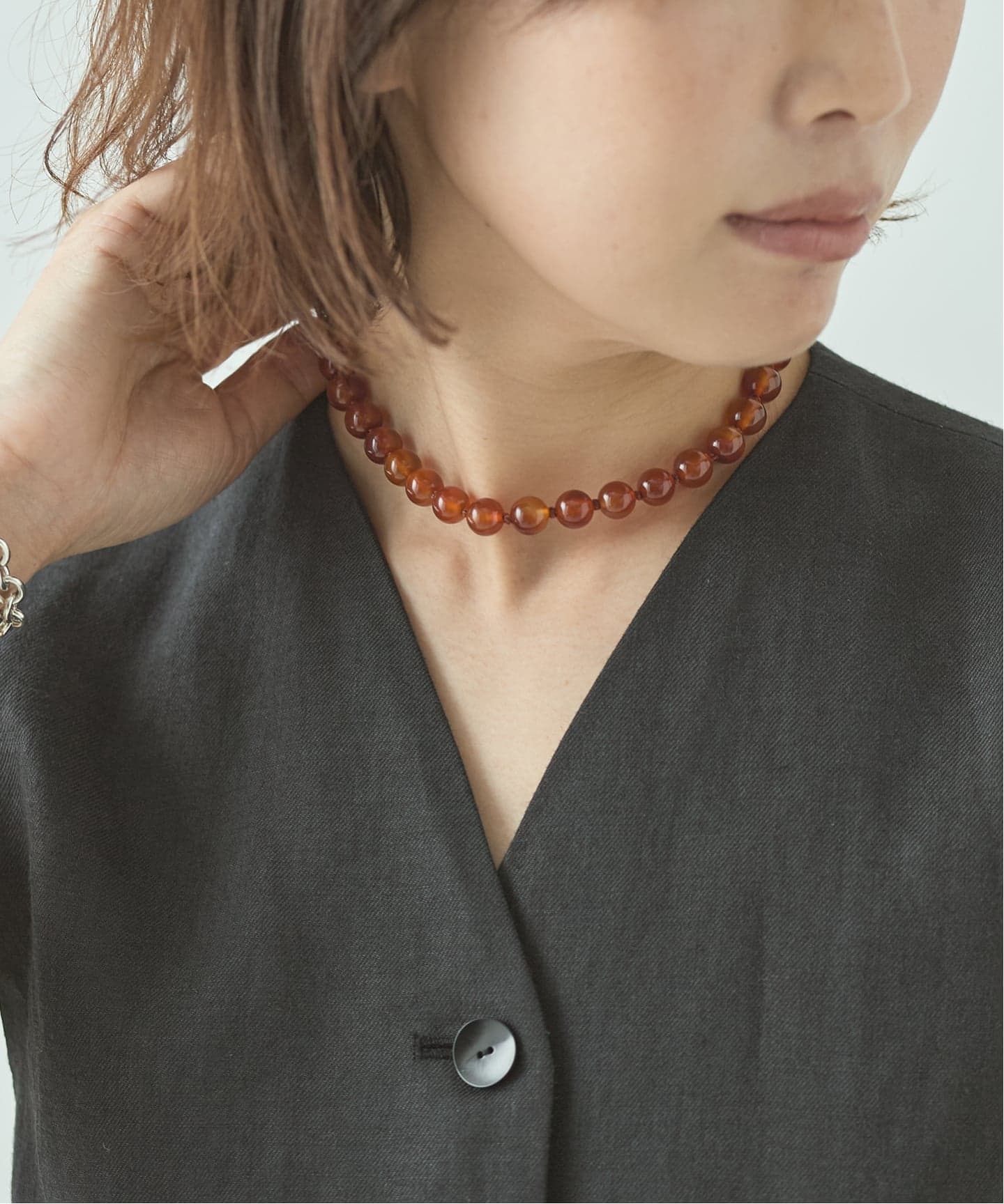 OCUCCI/オクチ Stone 10mm ネックレス OJNL-2620/2515/2517