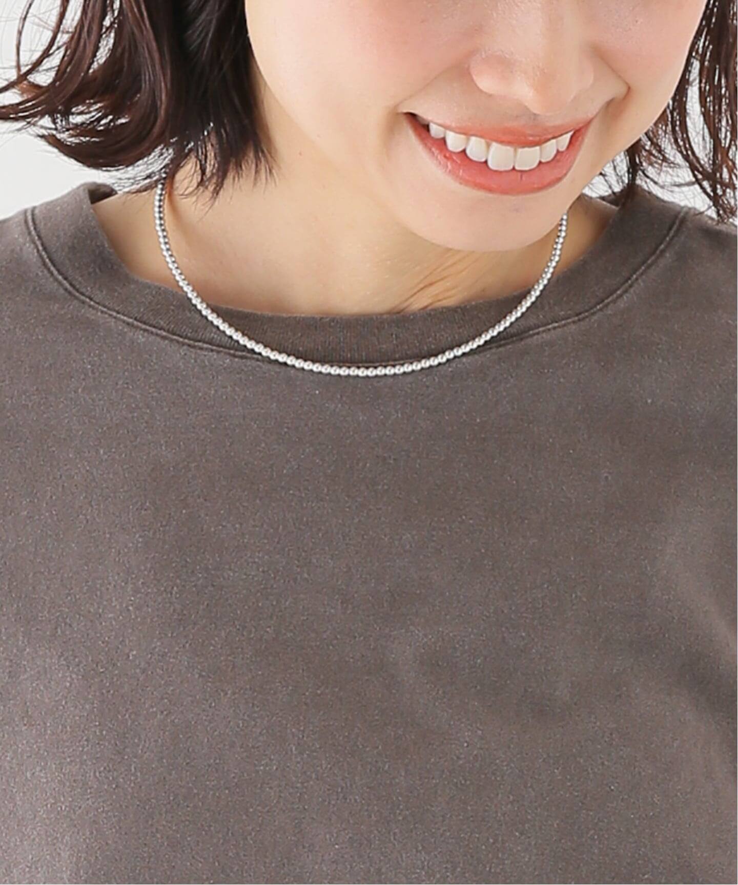 ERICKA NICOLAS BEGAY】ナバホパール 3-40：ネックレス（ネックレス
