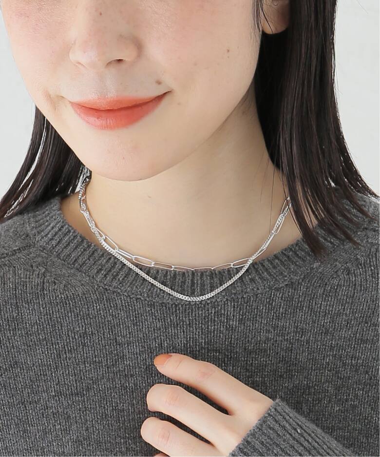 QUIP QUEINT/クイップ クエイント】two chain necklace（ネックレス 