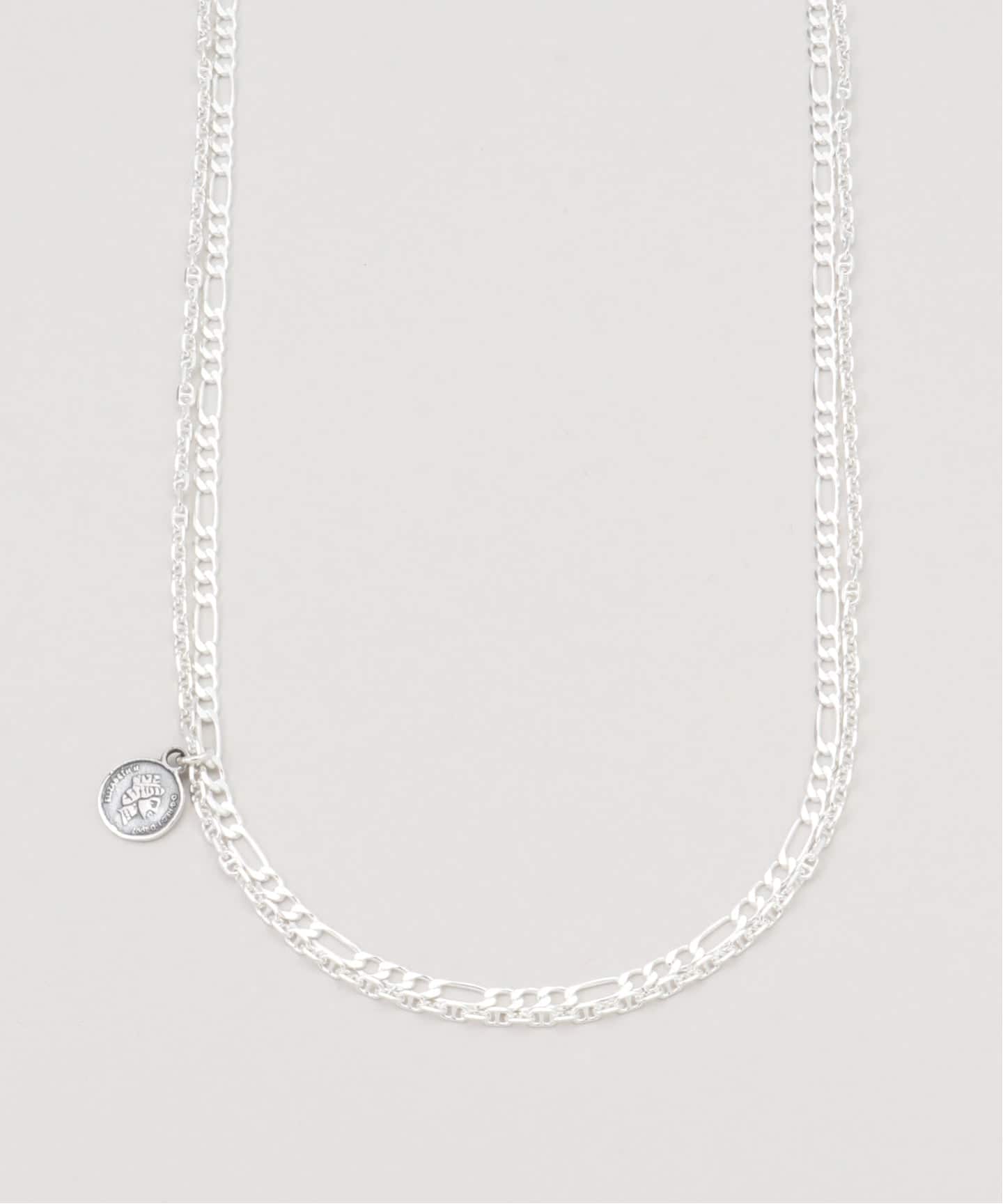 QUIP QUEINT/クイップ クエイント】two chain coin necklace