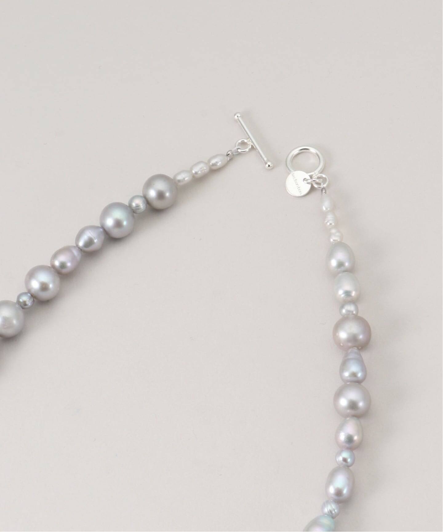 LES BONBON/ル ボンボン】 eluna gray pearl necklace（ネックレス