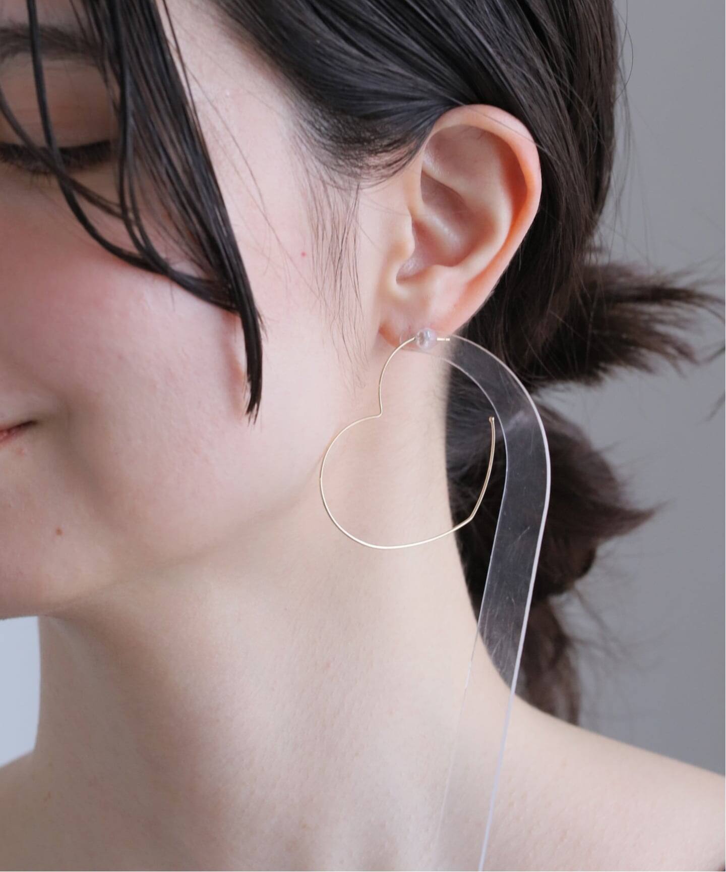 LES BONBON/ル ボンボン】pulse big pierce（ピアス（片耳用