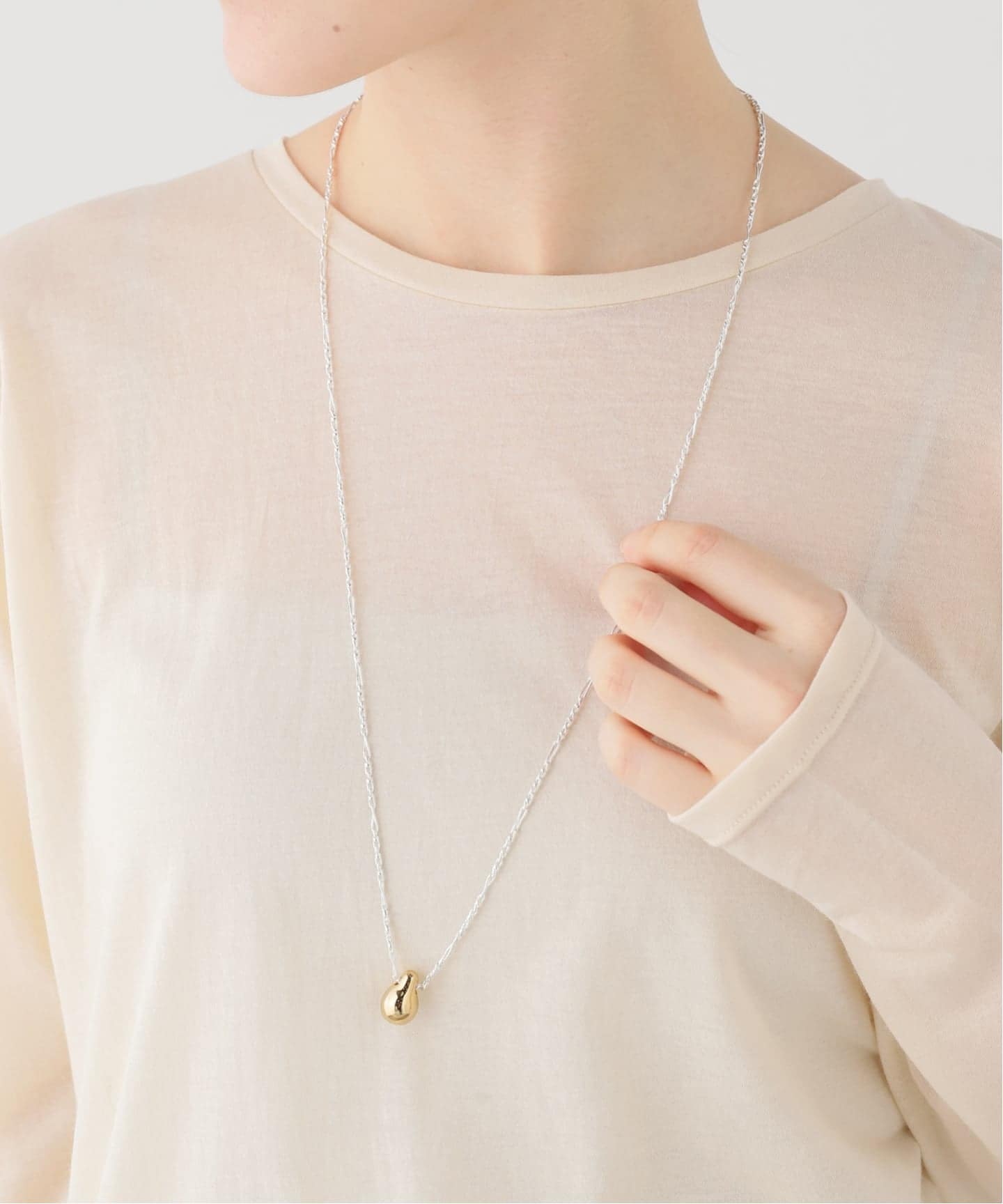 Soierie/ソワリー】 Visions long necklace（ネックレス）｜JOURNAL