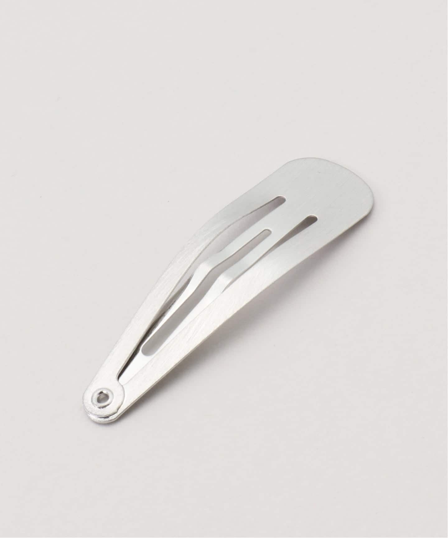 【美品】　Ficcare クリップ　シルバー　ストーン　Lサイズ　フィカレ FICCARE/フィカレ】 METALLIC CLIP CLAP（ヘアアクセサリー）｜JOURNAL