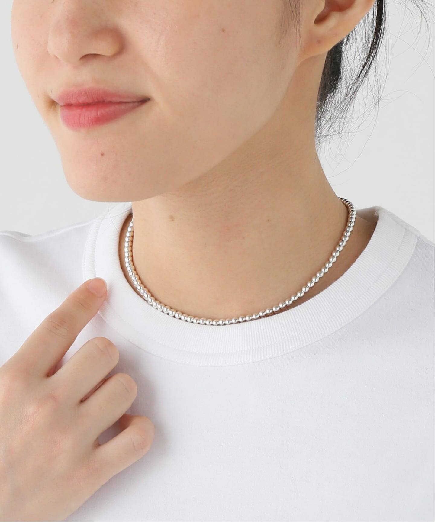 AL ZUNI GLOBAL JEWELRY】 Finish Pearl 4mm*14（ネックレス
