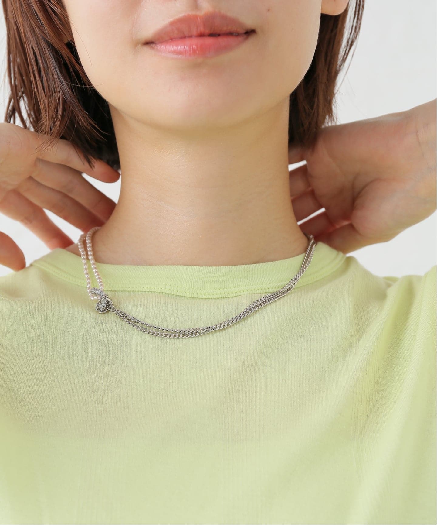 JUSTINE CLENQUET/ジャスティーヌ クランケ】DANIELLE NECKLACE