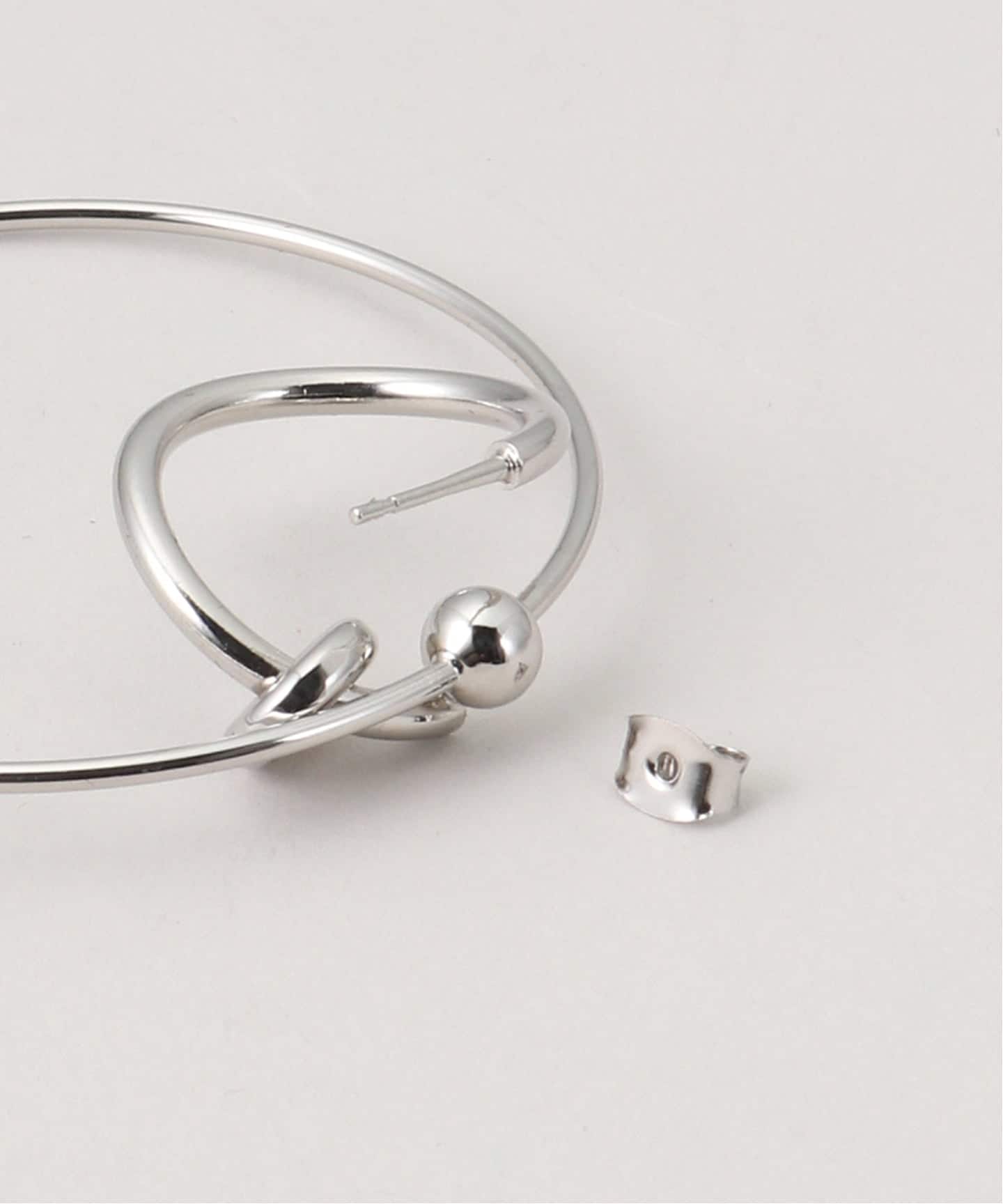 JUSTINE CLENQUET/ジャスティーヌ クランケ】EVA SILVER EARRINGS