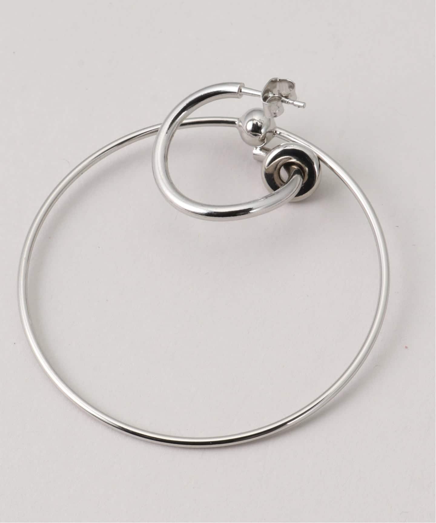 JUSTINE CLENQUET/ジャスティーヌ クランケ】EVA SILVER EARRINGS