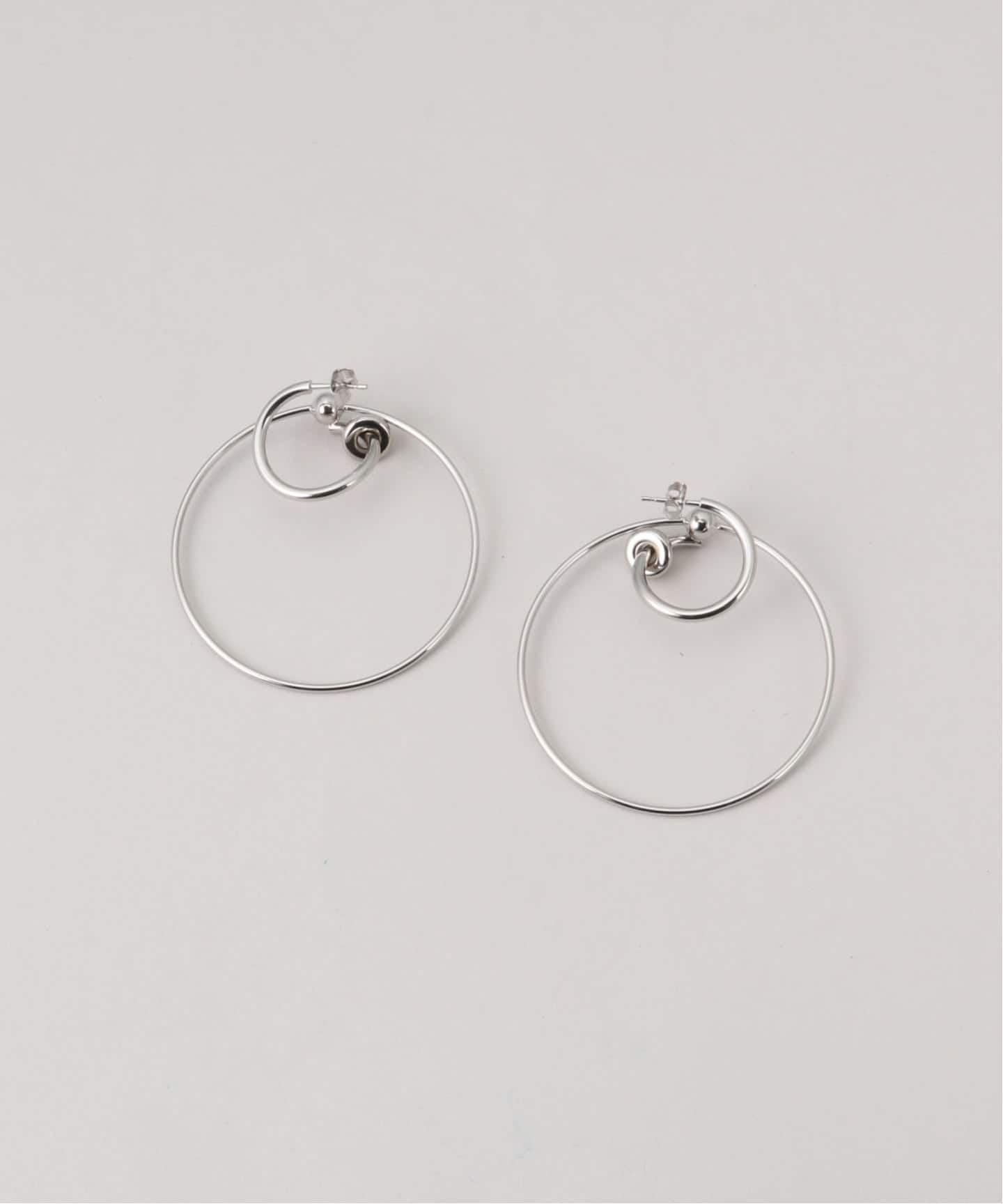 JUSTINE CLENQUET/ジャスティーヌ クランケ】EVA SILVER EARRINGS