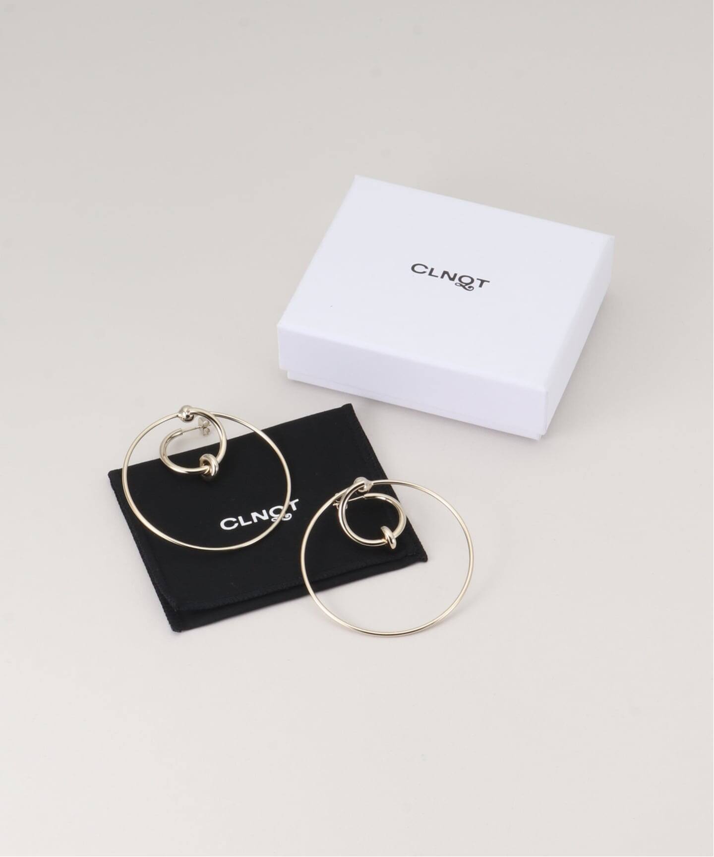 JUSTINE CLENQUET/ジャスティーヌ クランケ】 EVA EARRINGS：ピアス