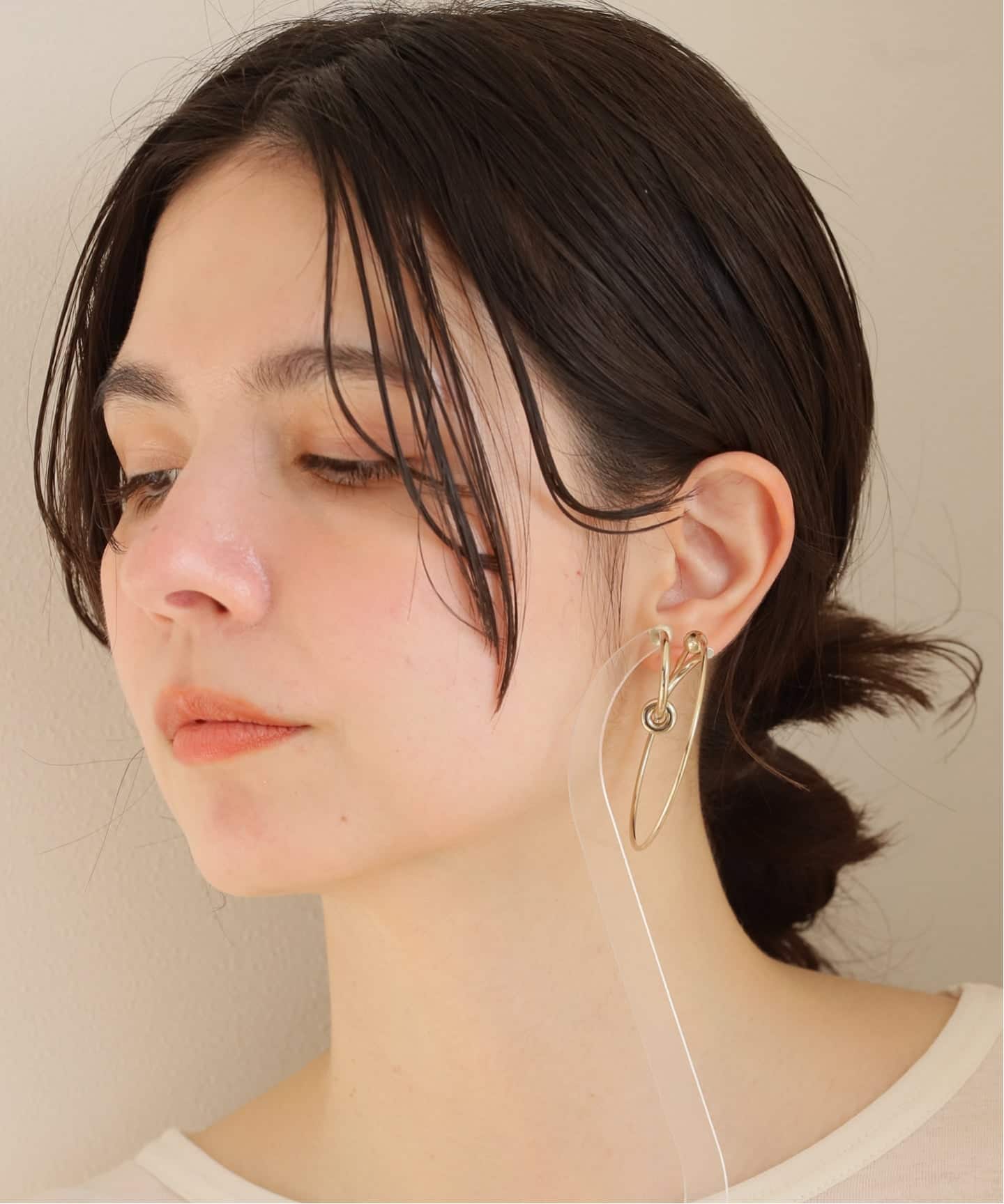 JUSTINE CLENQUET/ジャスティーヌ クランケ】 EVA EARRINGS：ピアス