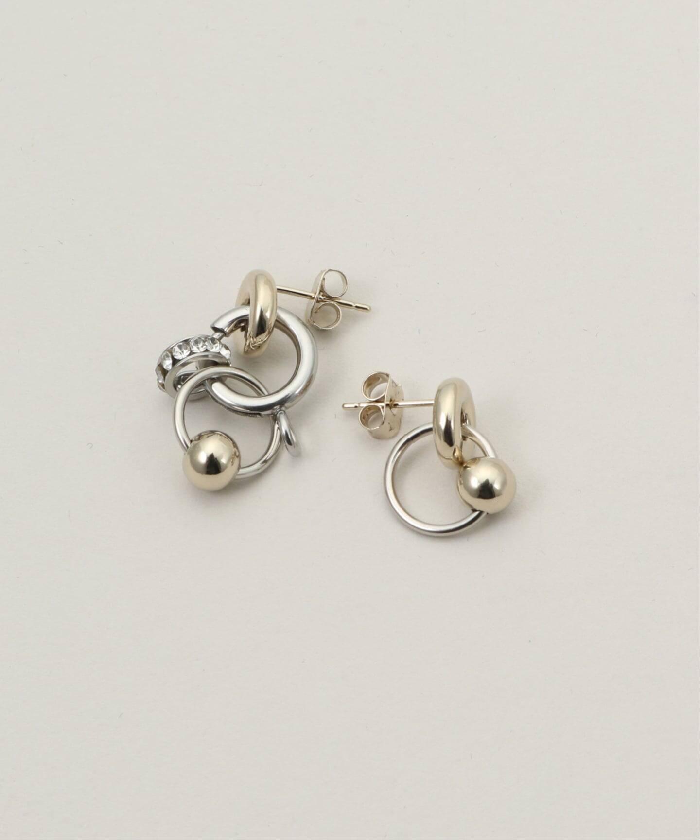 JUSTINE CLENQUET/ジャスティーヌ クランケ】 KRIS EARRINGS（両耳