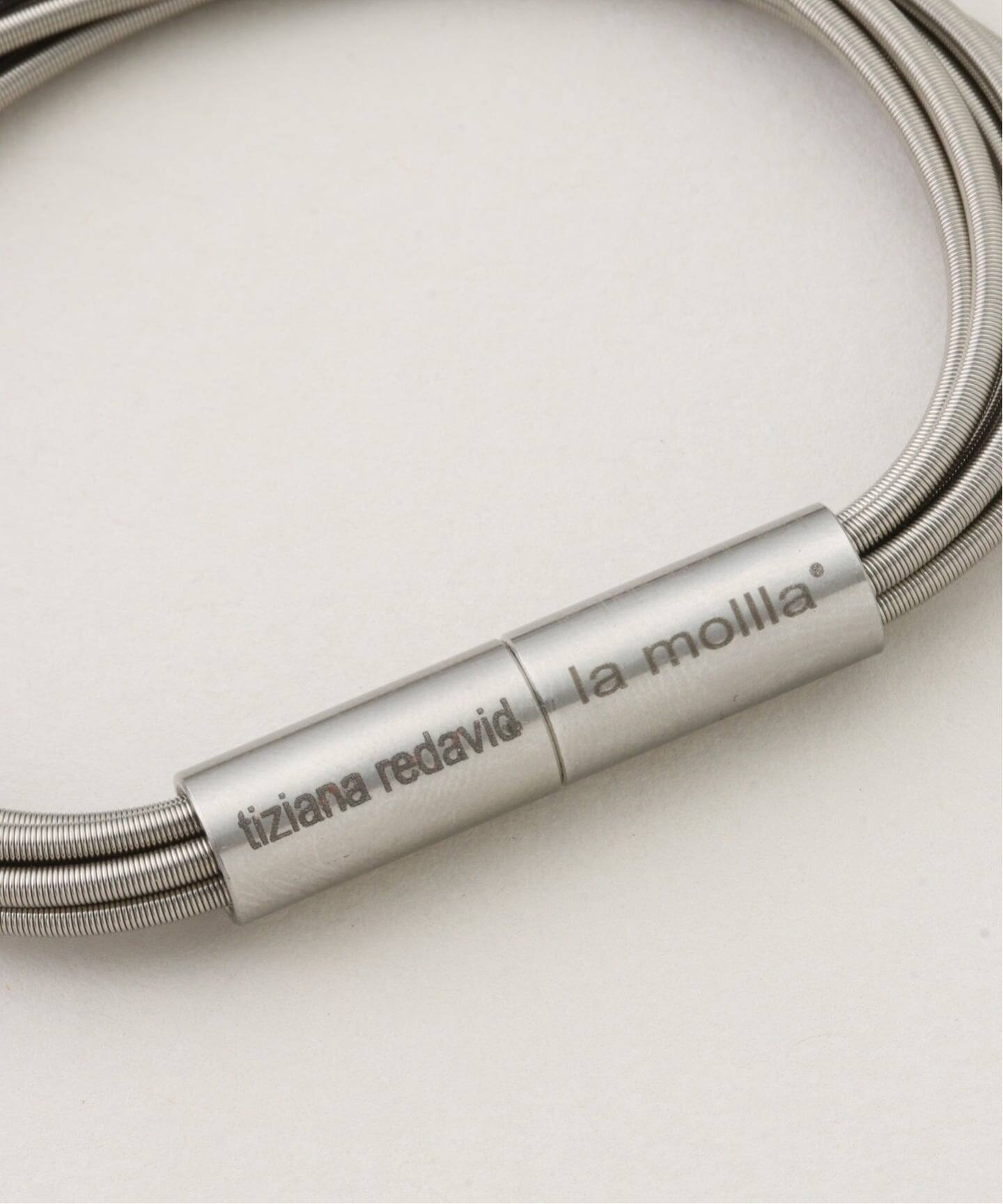 アクセサリー journal standard luxe LA MOLLLA BRACLET LA MOLLLA】Kabel bracelet medium（ブレスレット・バングル