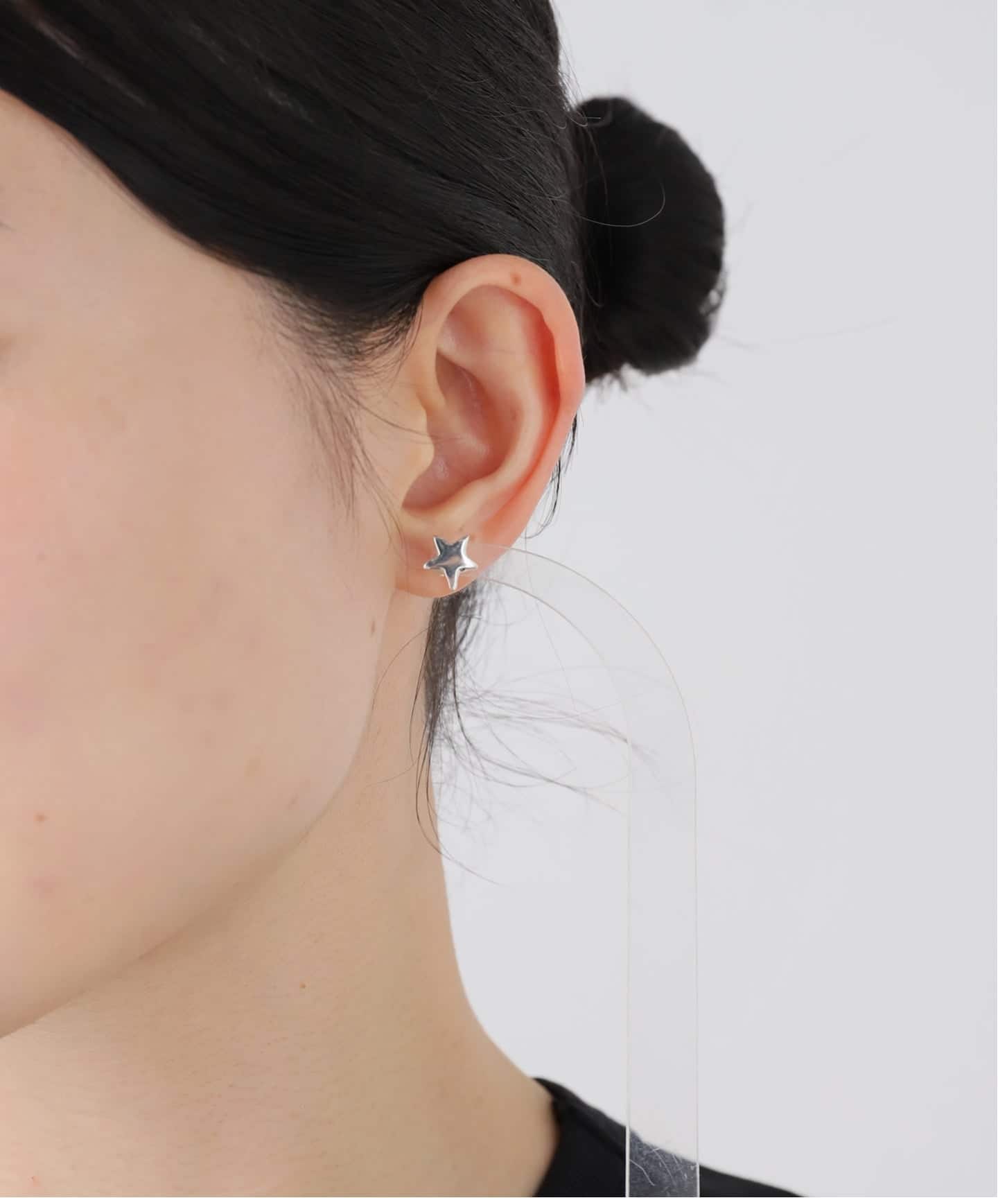 Harpo】EARRING stud silver star（ピアス（両耳用））｜journal