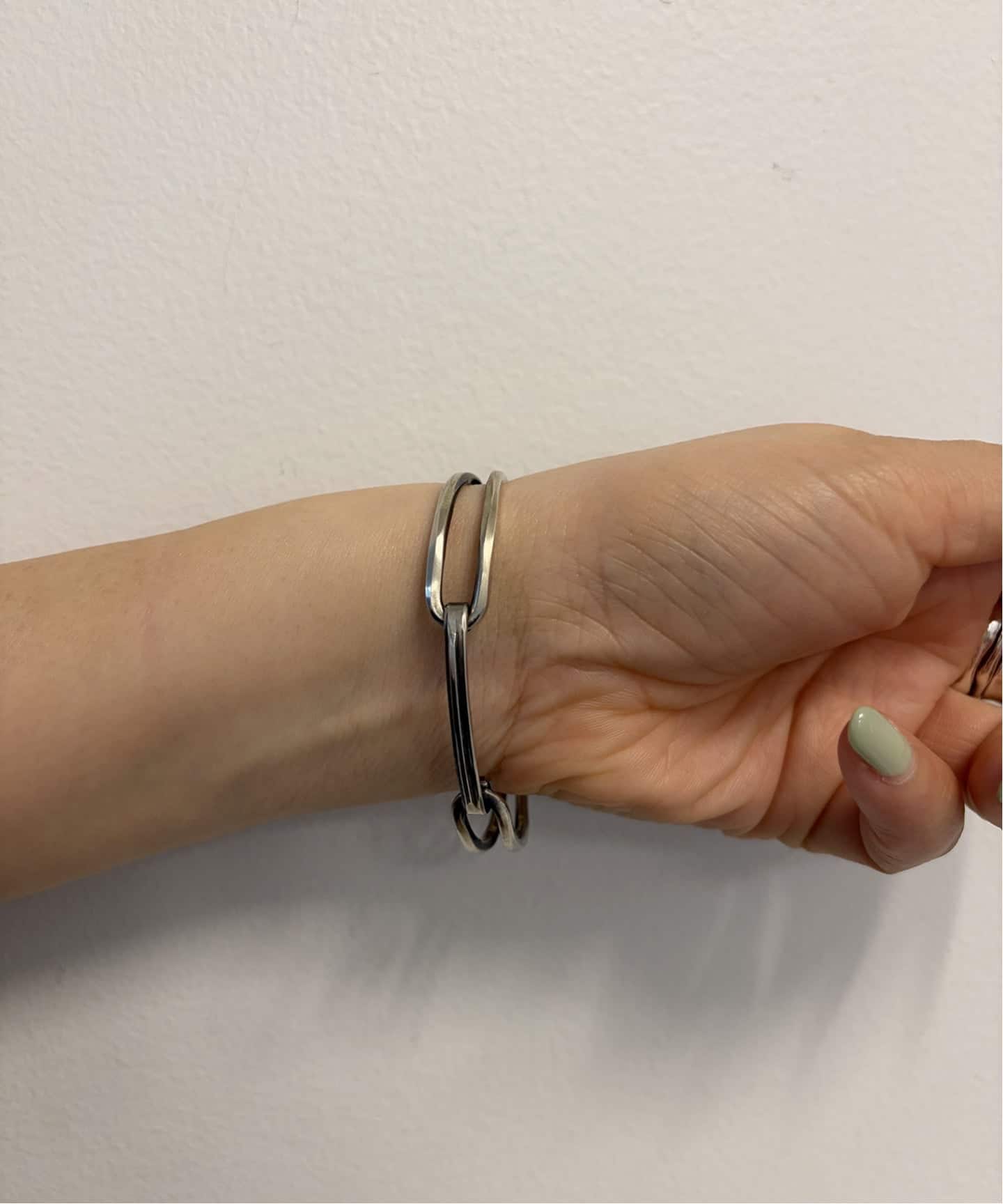 WERKSTATT:MUNCHEN】 BRACELET CROSSED（ブレスレット・バングル