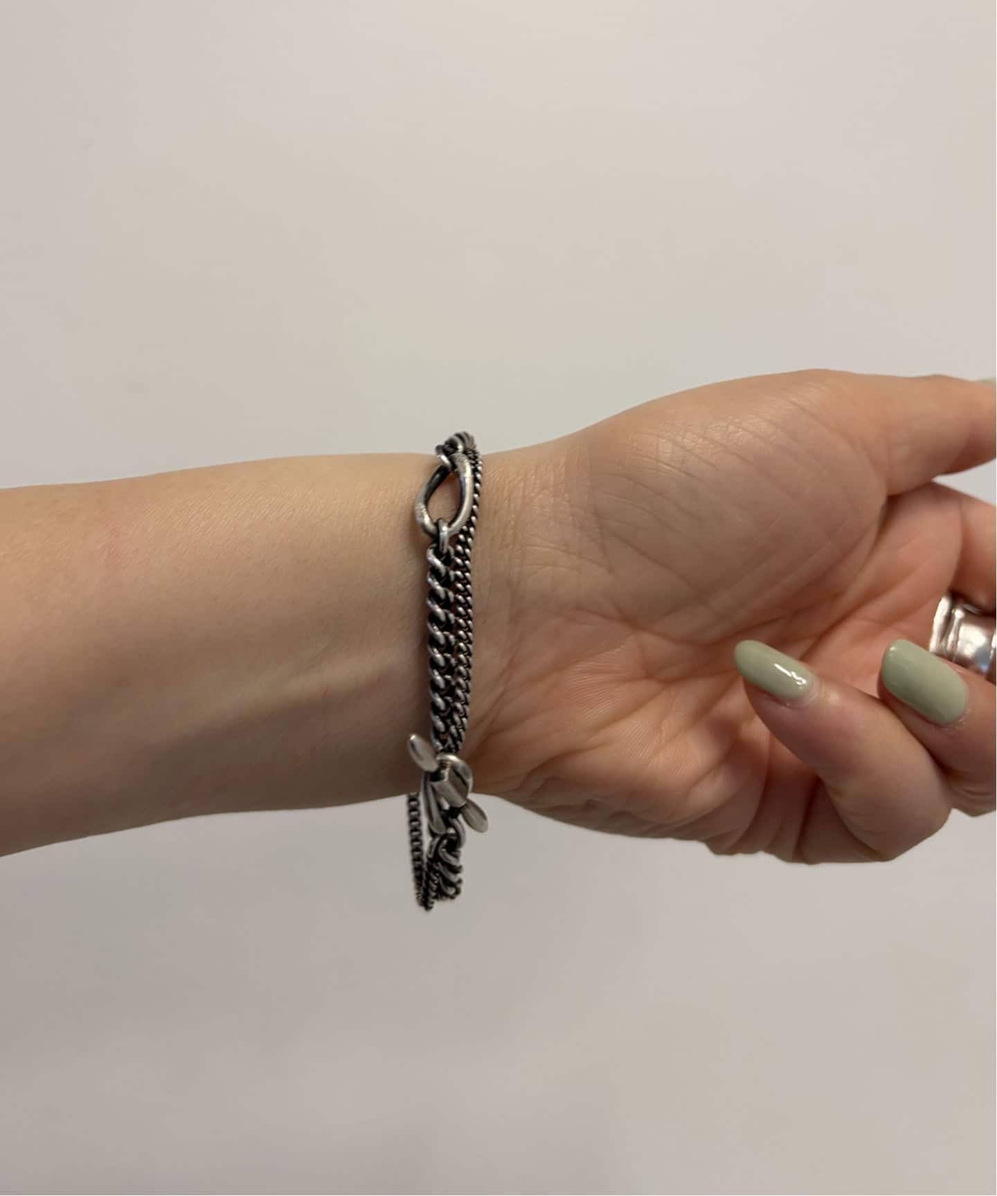 WERKSTATT:MUNCHEN】 BRACELET DOUBLE CHAIN（ブレスレット・バングル