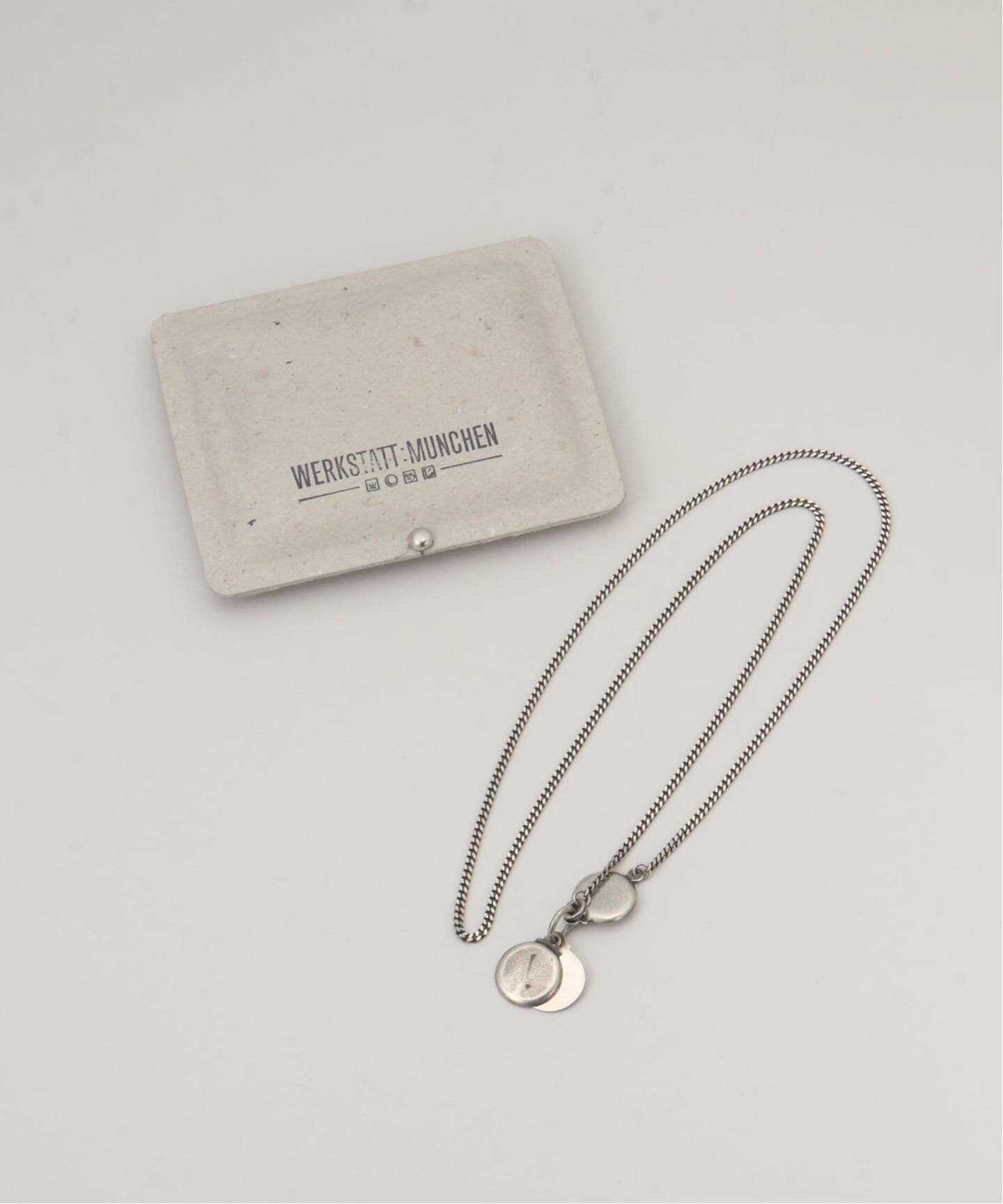 WERKSTATT:MUNCHEN 】NECKLACE HIDDEN PLATE（ネックレス）｜journal