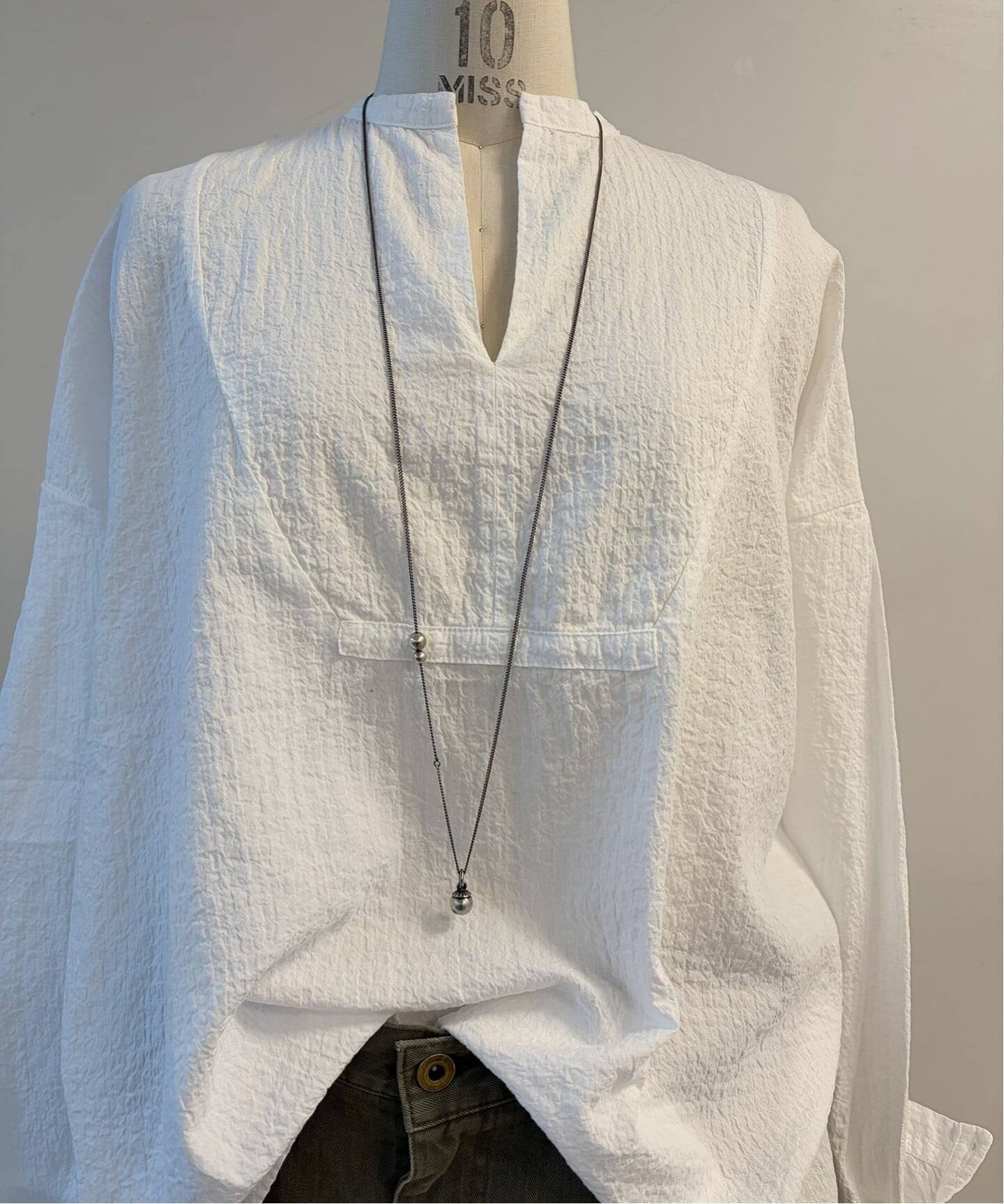 WERKSTATT:MUNCHEN】FINE CHAIN PEARL（ネックレス）｜journal