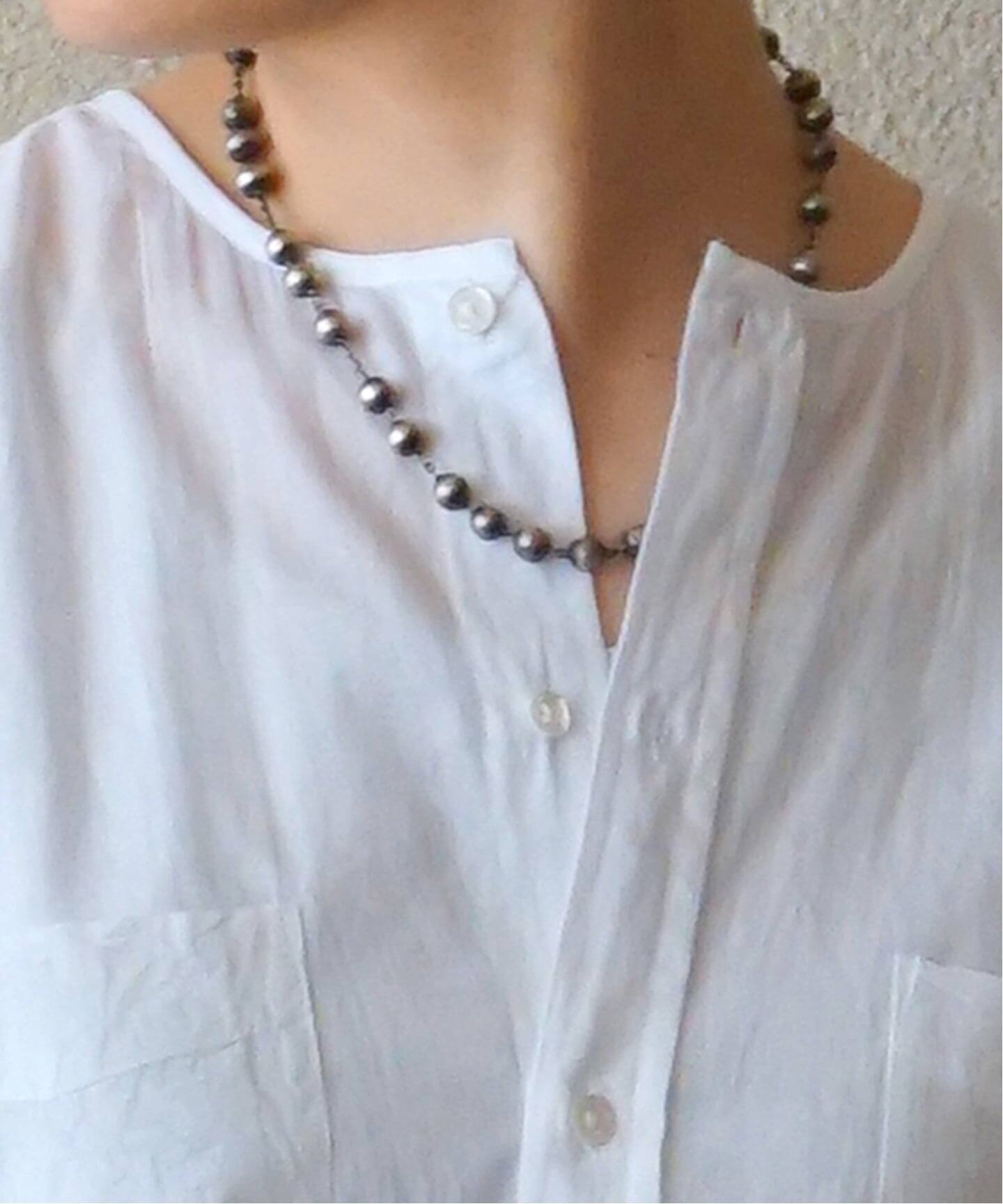 WERKSTATT:MUNCHEN】 NECKLACE PEARLS（ネックレス）｜journal