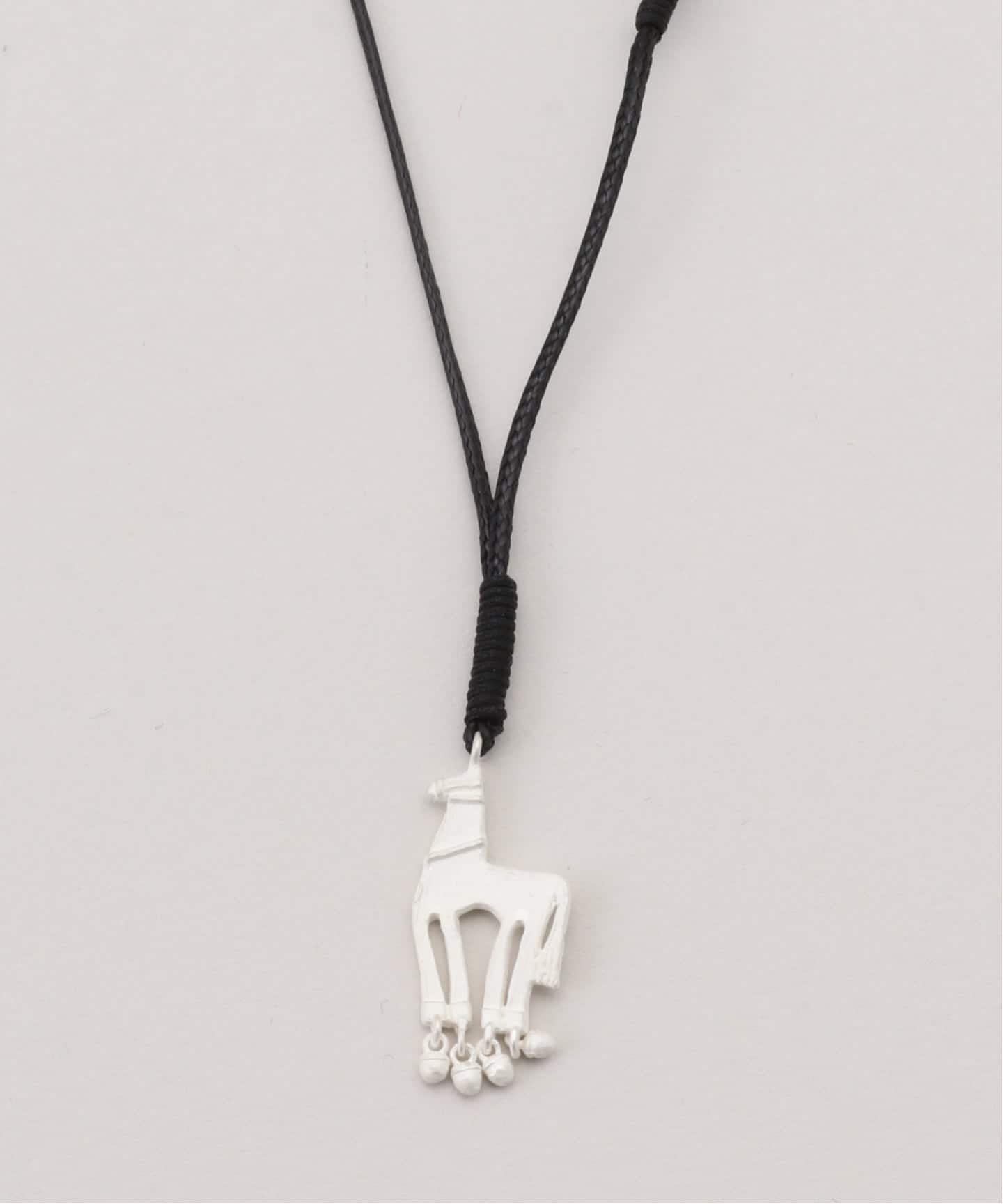 qiqi jewellery】NECKLACE LEATHER HORSE（ネックレス）｜journal
