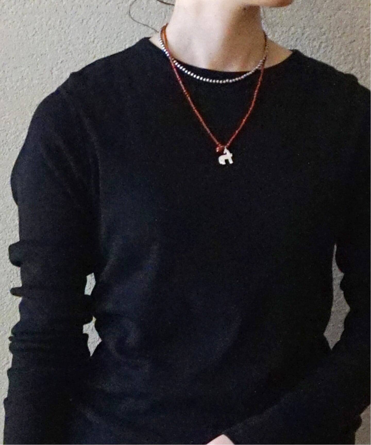 qiqi jewellery】 NECKLACE BEADS HORSE（ネックレス）｜journal 