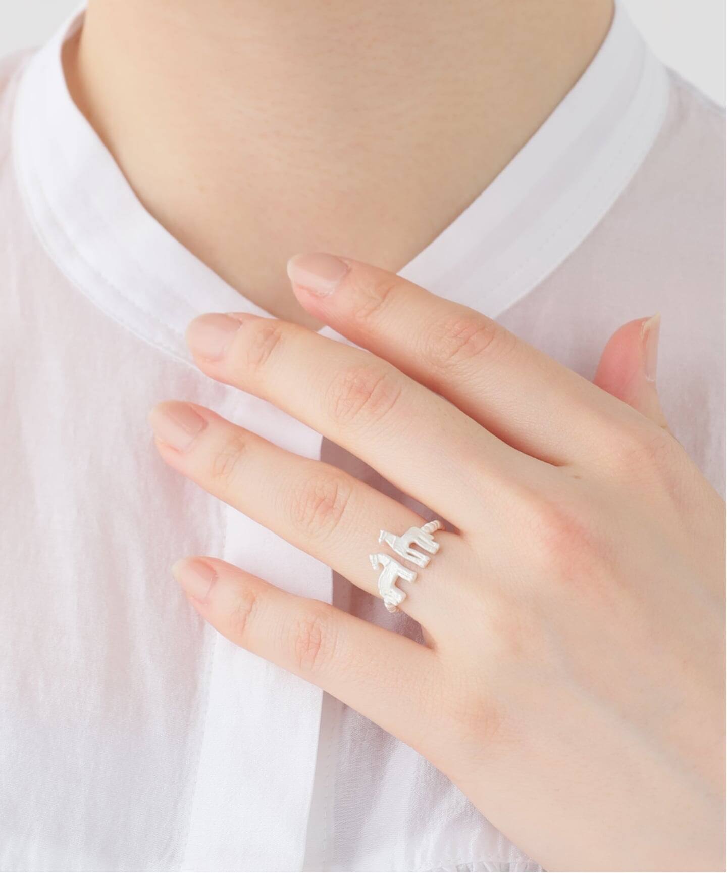 qiqi jewellery】 RING HORSE DOUBLE（リング）｜journal standard