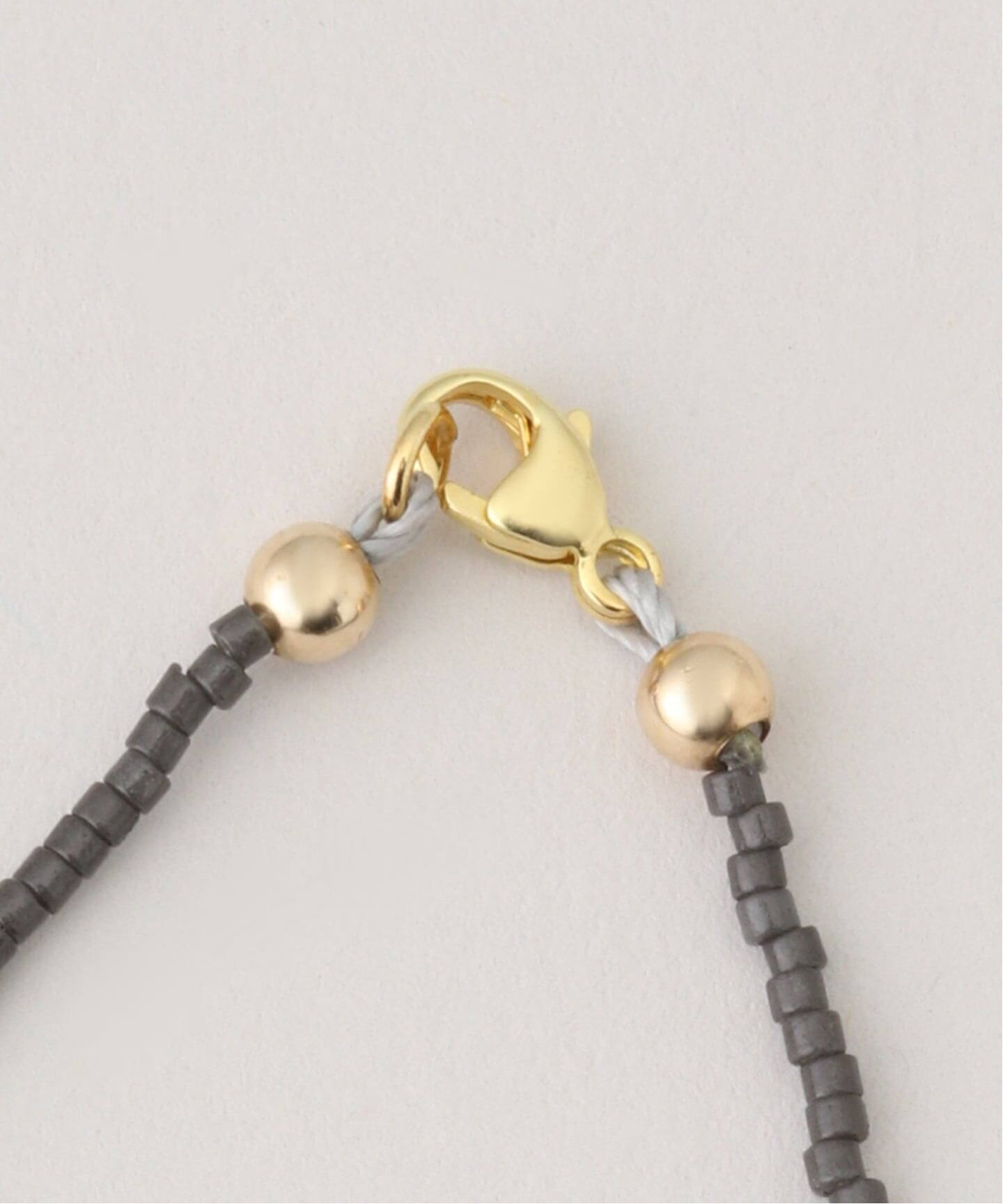 【Gian Paolo Fantoni】BEADS NECKLACE グレー Gian Paolo Fantoni】BEADS NECKLACE（ネックレス）｜journal standard