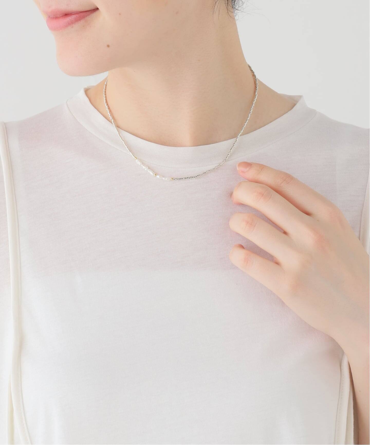 Gian Paolo Fantoni】BEADS NECKLACE SHORT（ネックレス）｜journal