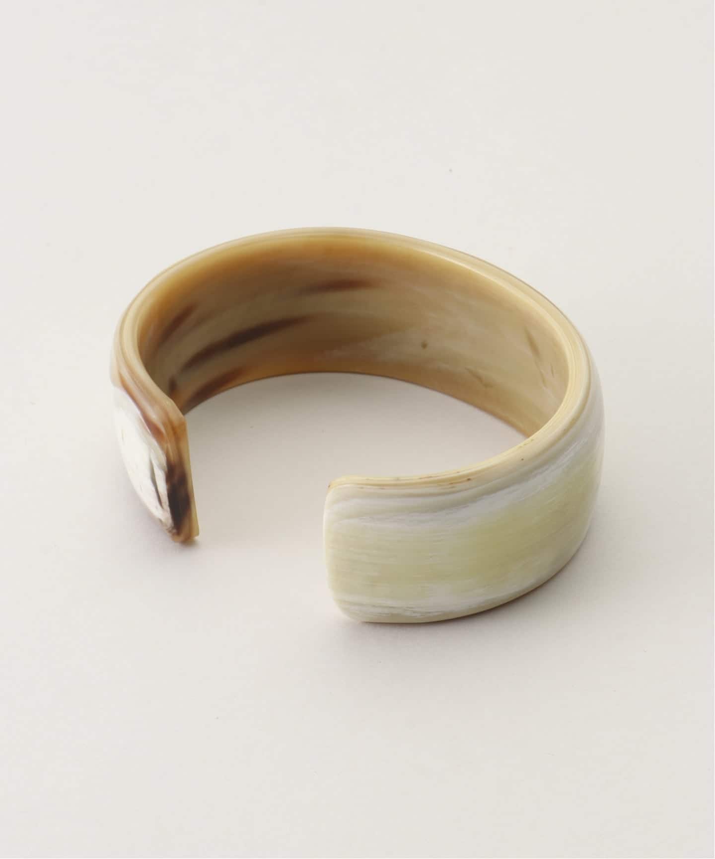 ブレスレット　フェザーバングル　ジャーナルスタンダード CATHS】Bracelet horn new oval cuff（ブレスレット・バングル