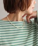 《追加予約》relumeガラスパールネックレス40cm