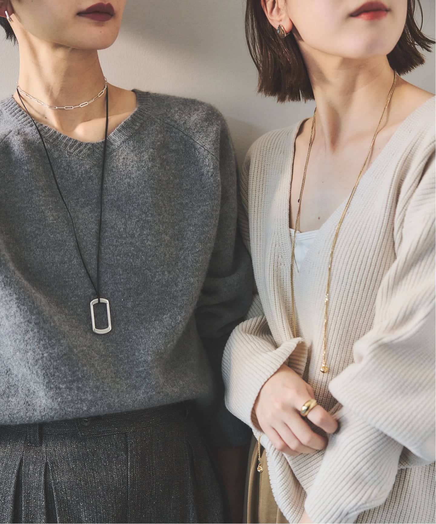 WEB限定追加予約》［26SS新作］【relume×Fujiwara】チェーンネックレス