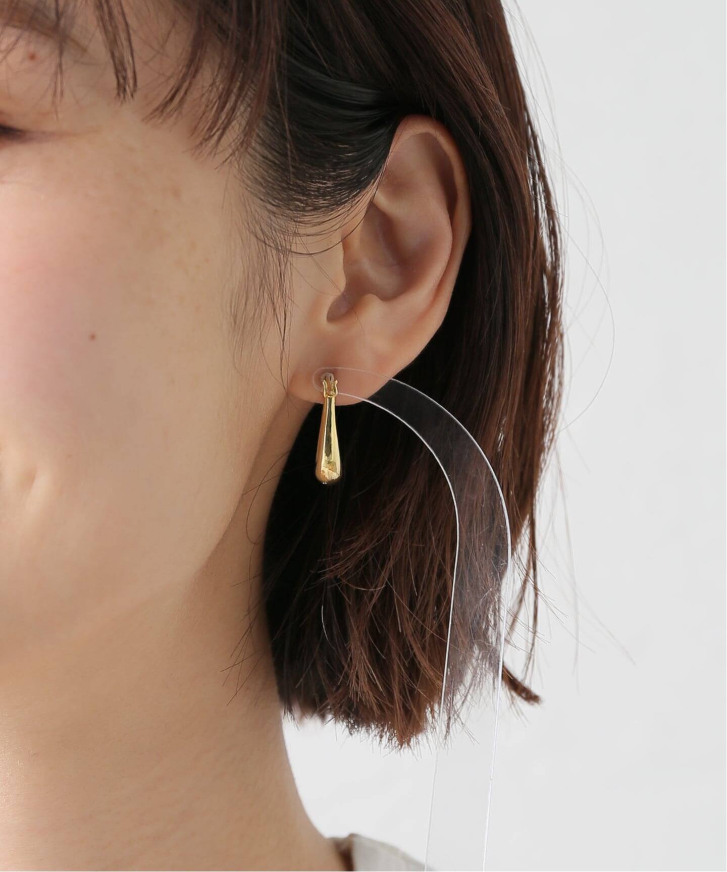 Artisav/アルティサヴ】 silver GP earring round hoop：ピアス