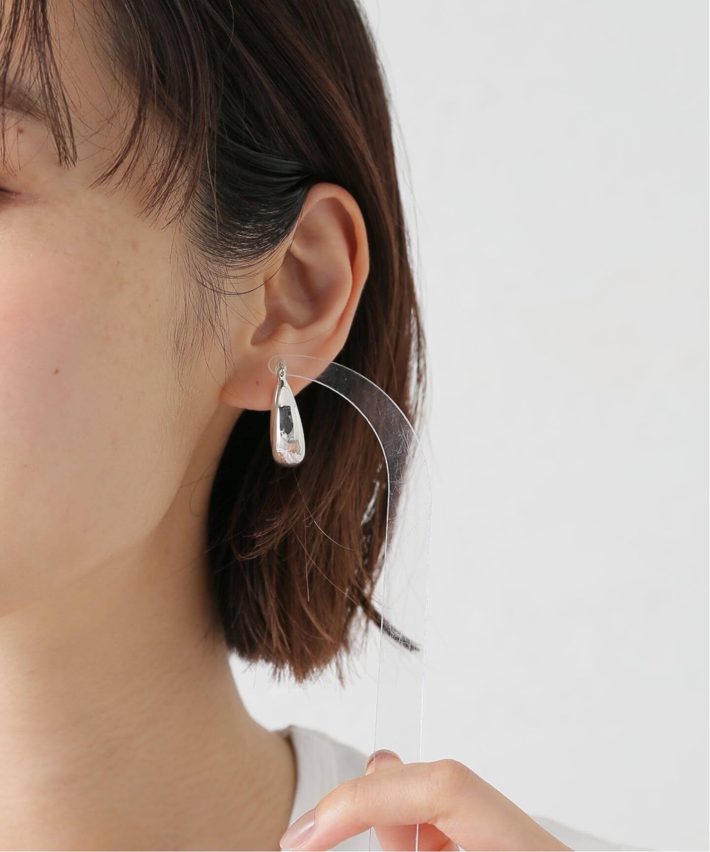 Artisav/アルティサヴ】 silver hoop earring large：ピアス（ピアス