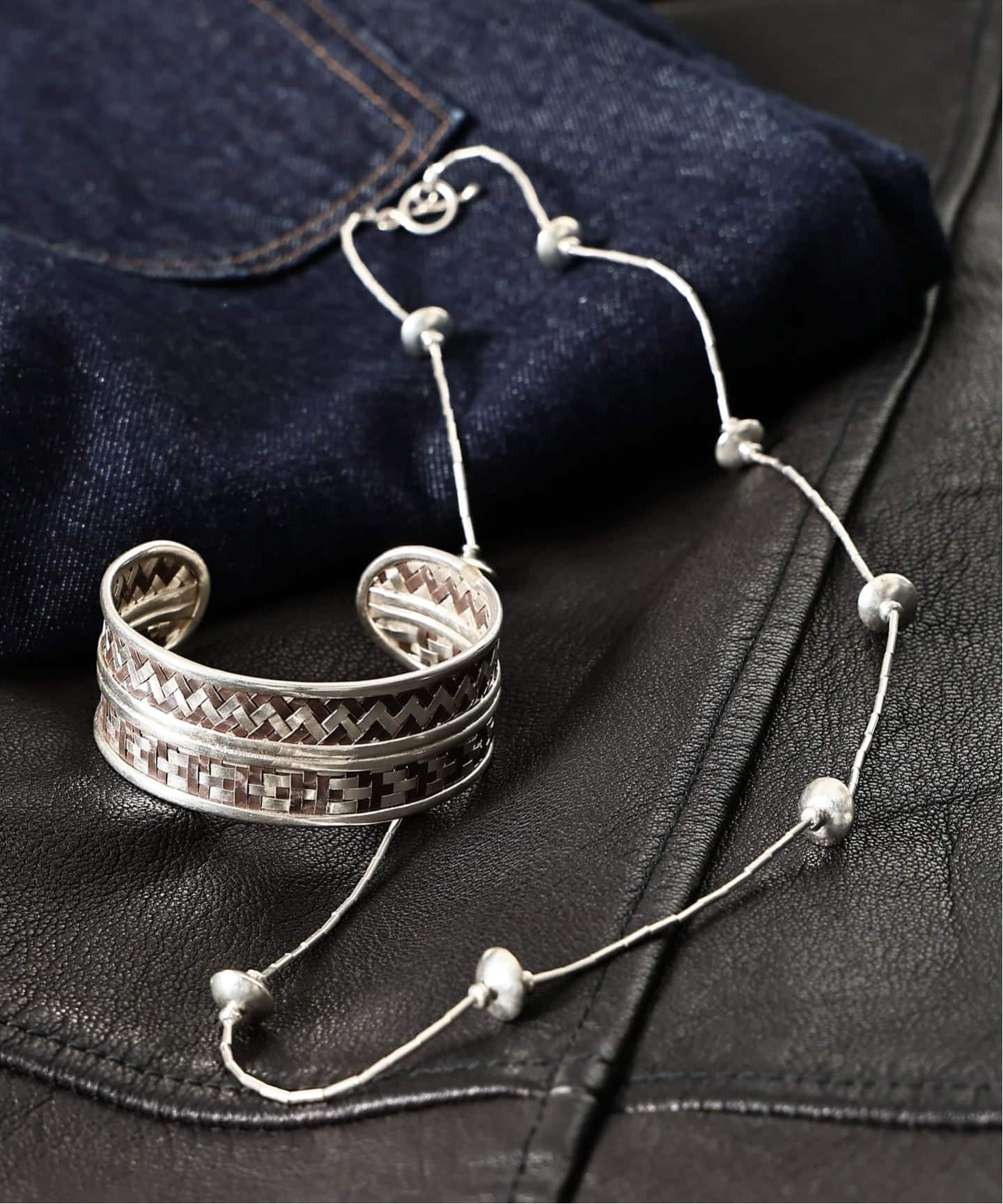 カレンシルバー　ワイドバングル 予約》win win/ウィンウィン 別注 カレンシルバー ワイド バングル