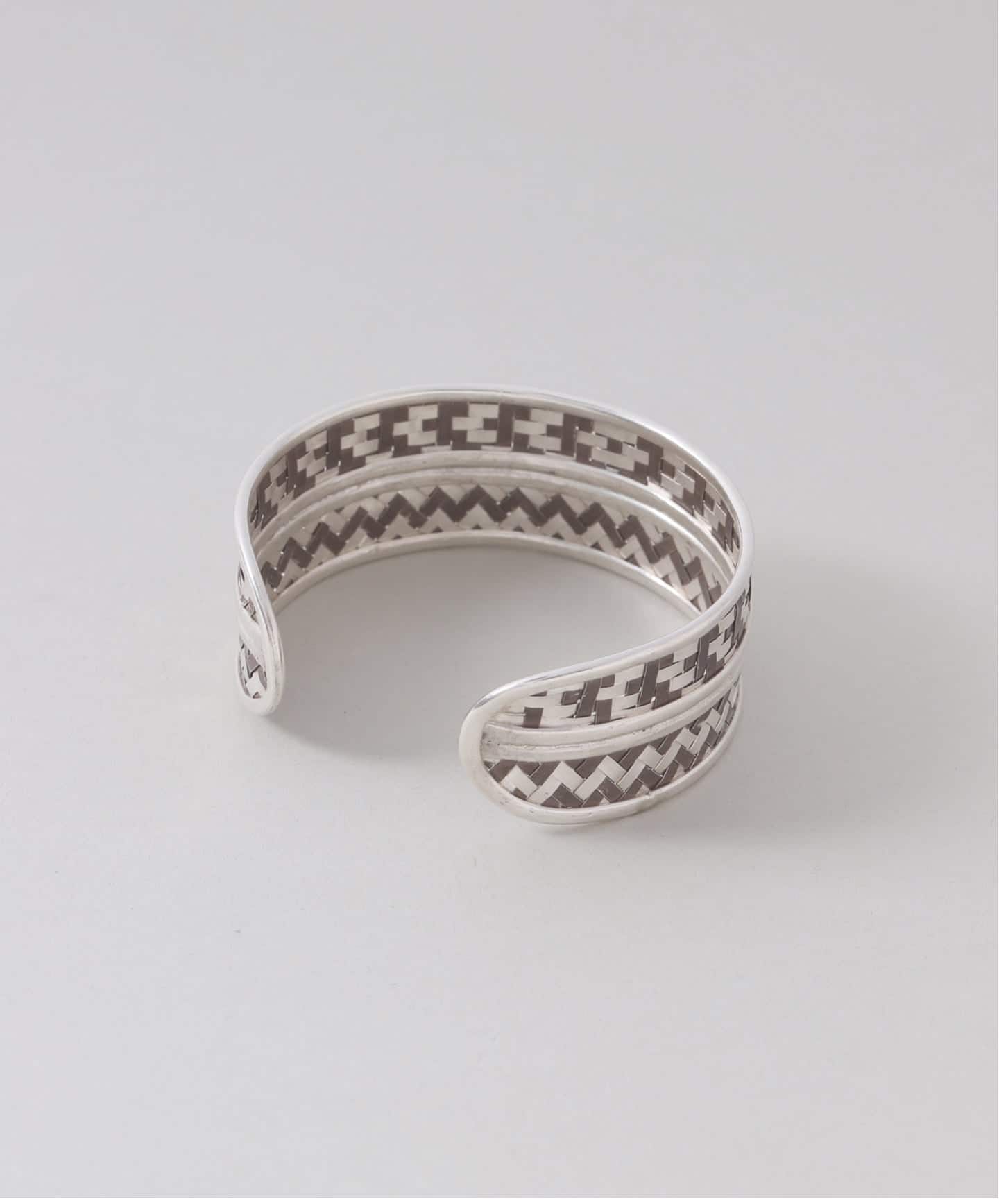 予約》win win/ウィンウィン 別注 カレンシルバー ワイド バングル