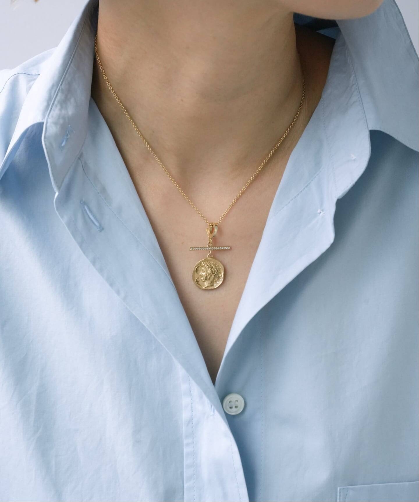 AZLEE/アズリー】 EXTRA THIN CHAIN NECKLACE 20（ネックレス 