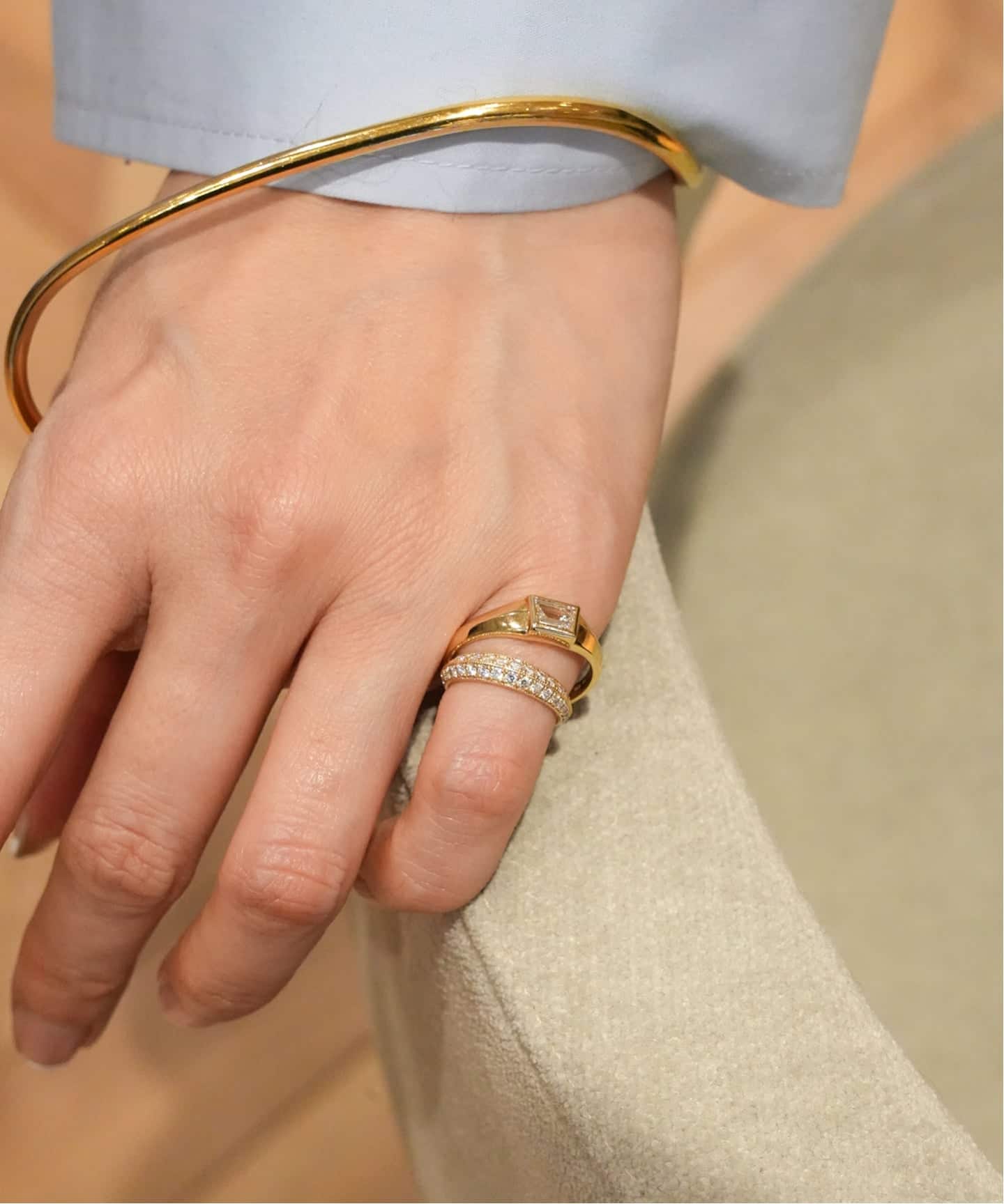 LAAINA/ラアイナ】DIAMOND RING #14/0.5ct（リング）｜Deuxieme Classe