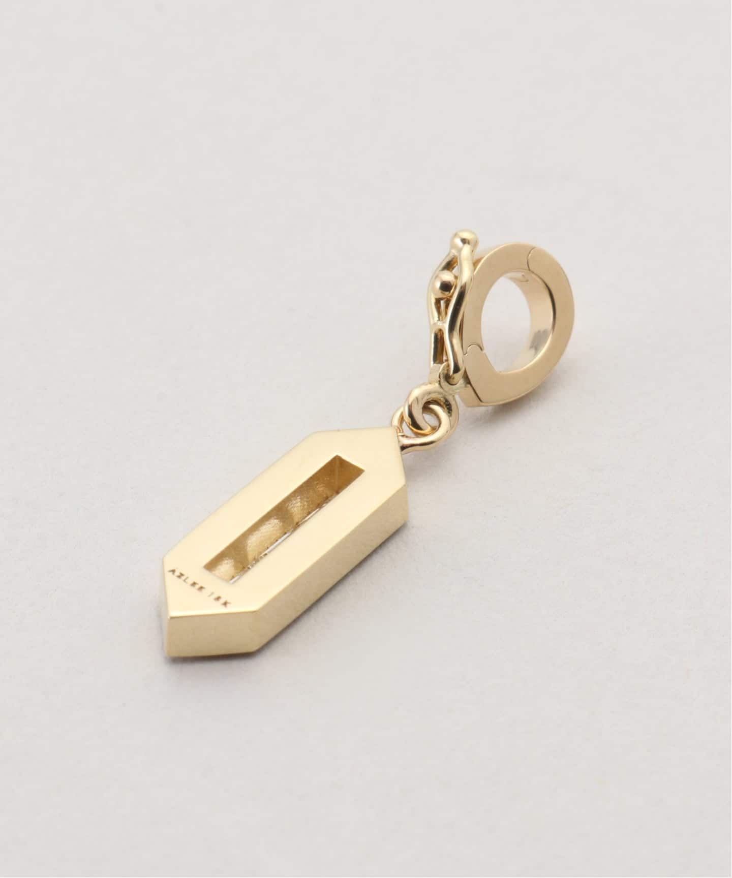 AZLEE/アズリー】 NS TRIPLE BAGUETTE DIAMOND CHARM（チャーム
