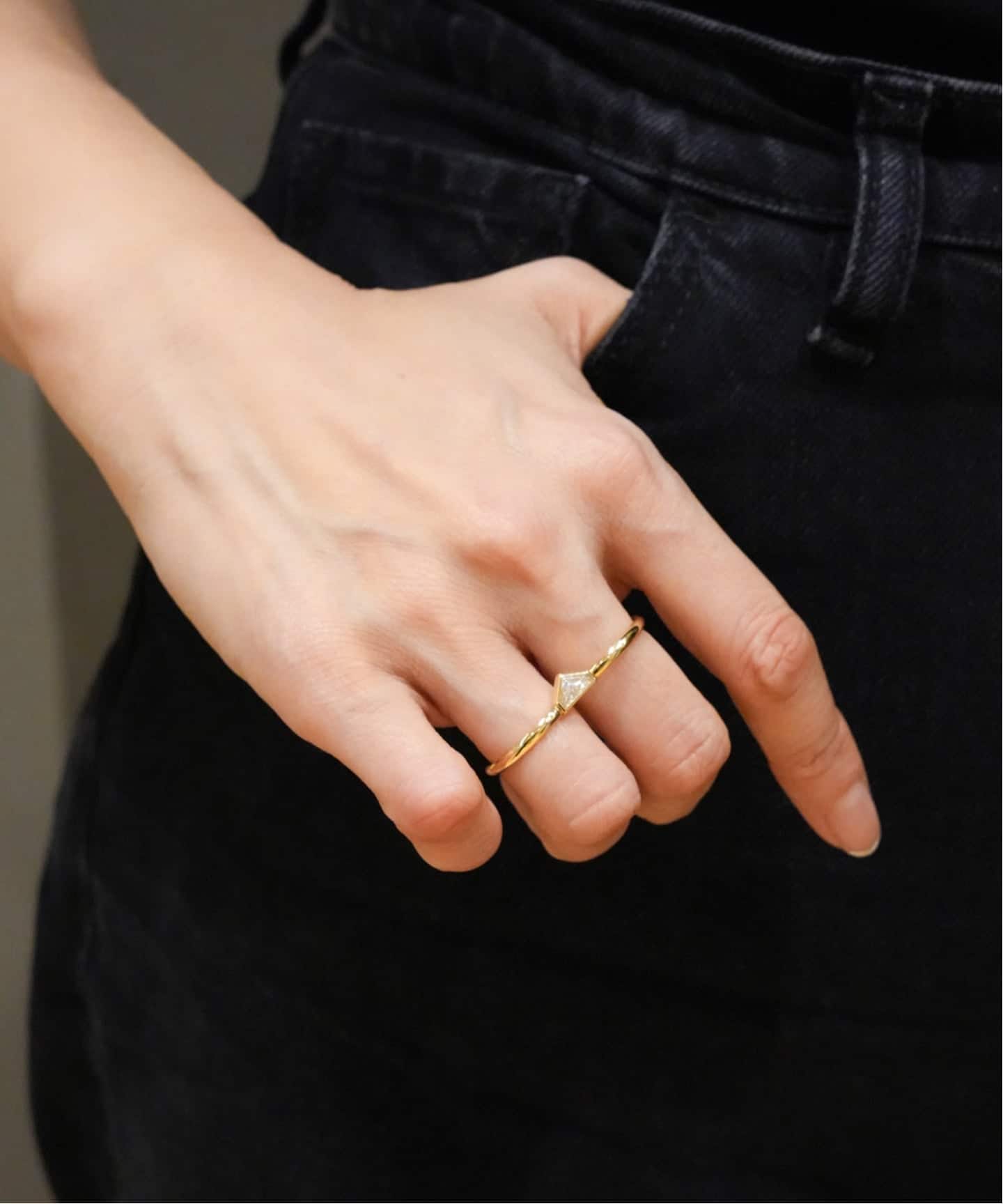 LAAINA/ラアイナ】DIAMOND RING #11/0.35ct（リング）｜Deuxieme