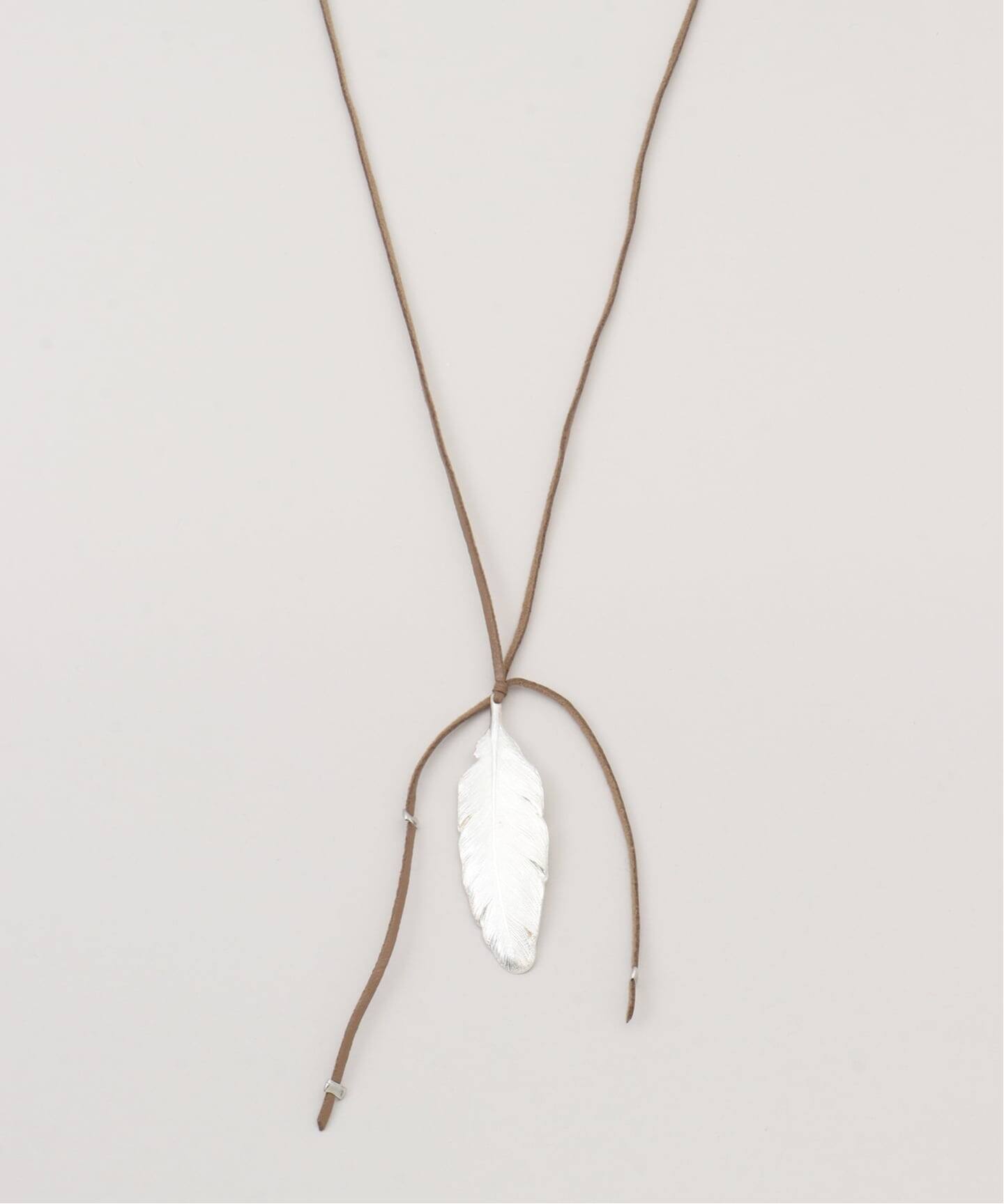 【PLUME DESCALE/プリュムデスカル】SILVER PLUM PLUME DESCALE/プリュムデスカル】SILVER PLUM（ネックレス