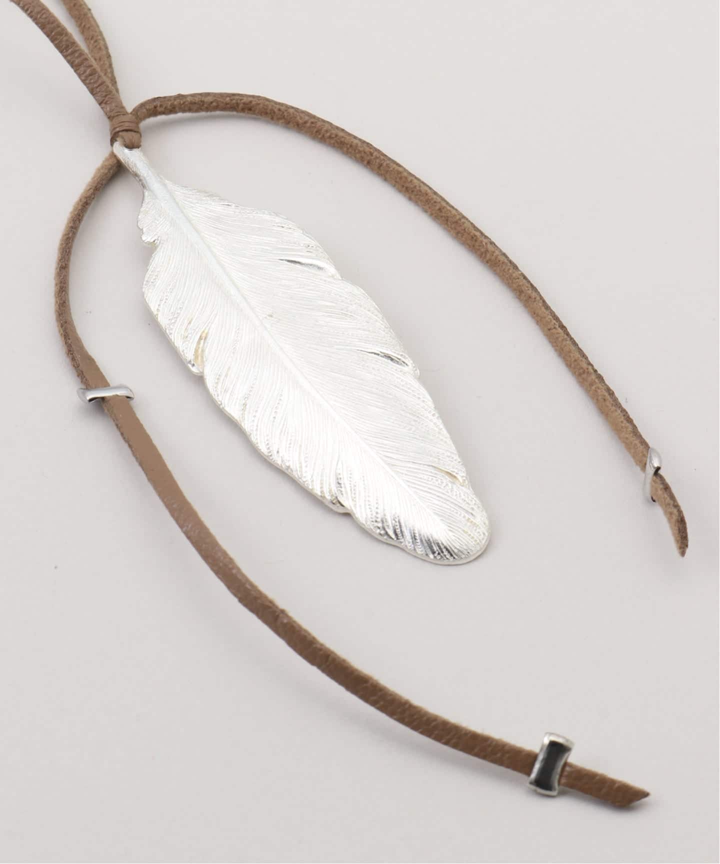 【PLUME DESCALE/プリュムデスカル】SILVER PLUM PLUME DESCALE/プリュムデスカル】SILVER PLUM（ネックレス