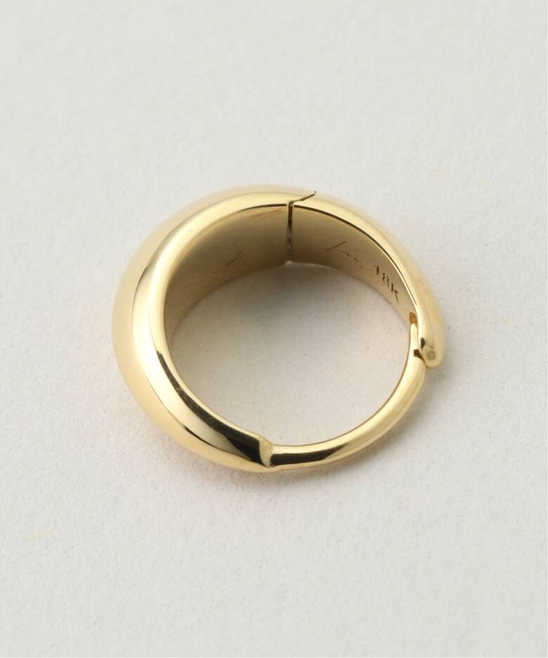 LIZZIE MANDLER/リジーマンドラー】CRESCENT HOOP 8.5（ピアス（片耳用 