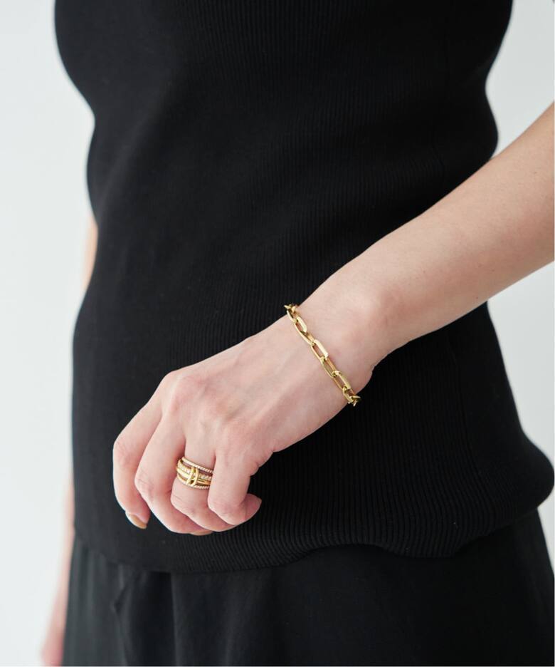 LIZZIE MANDLER/リジーマンドラー】CHUBBY KNIFE EDGE BRACELET 