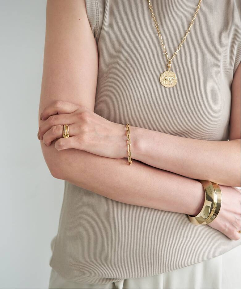LIZZIE MANDLER/リジーマンドラー】CHUBBY KNIFE EDGE BRACELET 